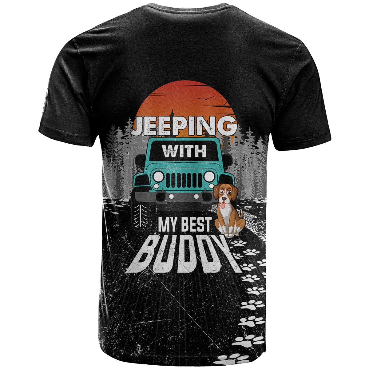 jeep-clothing-jeeping-with-my-best-buddy-t-shirt