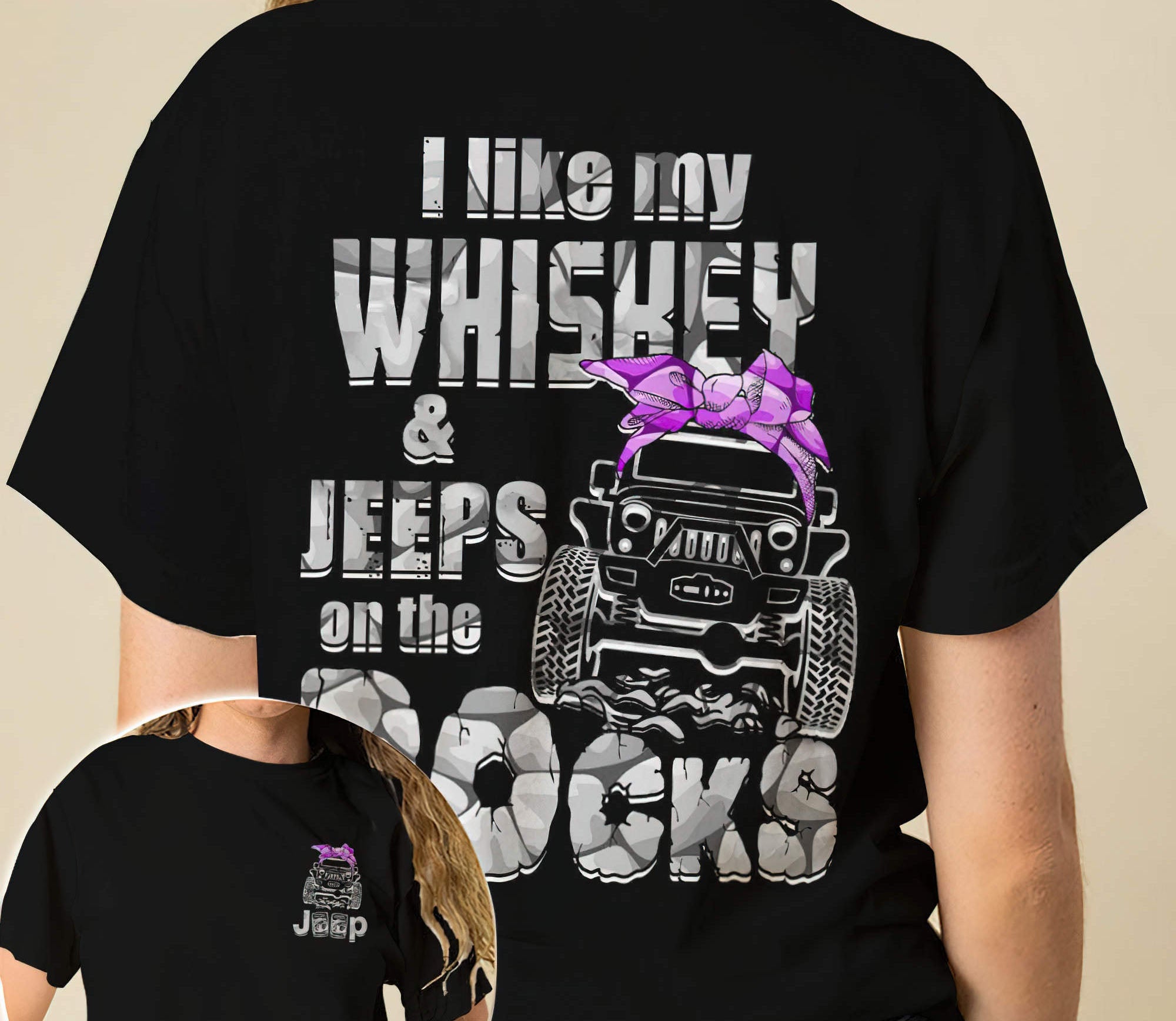 jeep-couple-jeeps-on-the-rocks-t-shirt