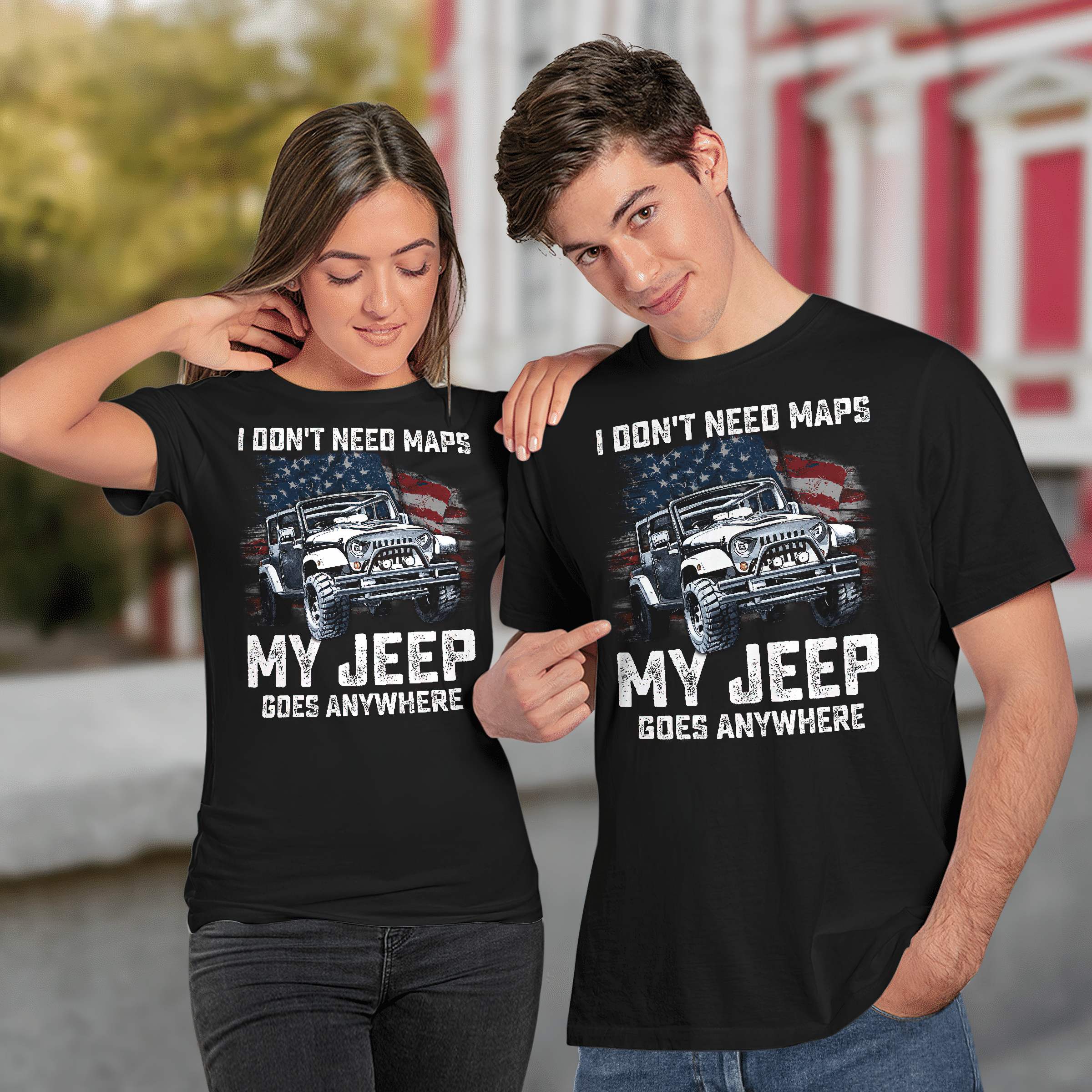 flag-christmas-jeep-christmas-t-shirt