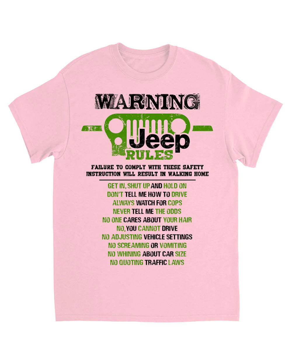 warning-jeep-rules-t-shirt