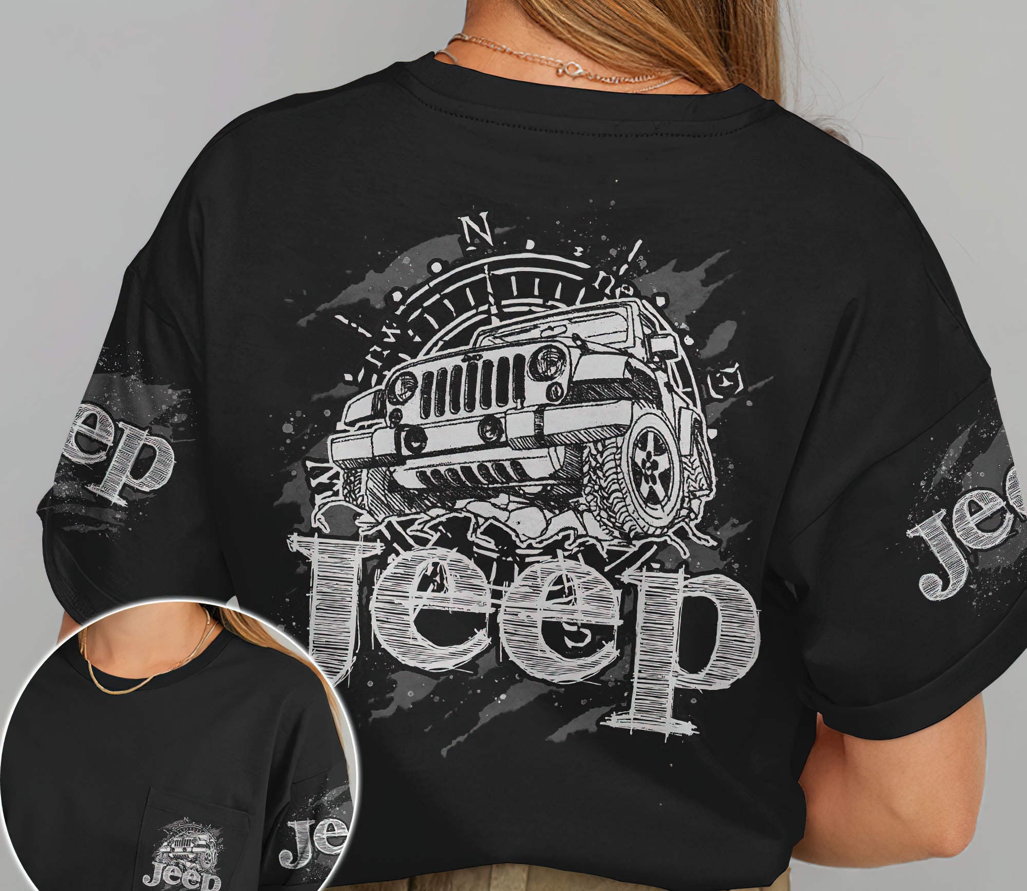 jeep-compass-sketch-black-t-shirt