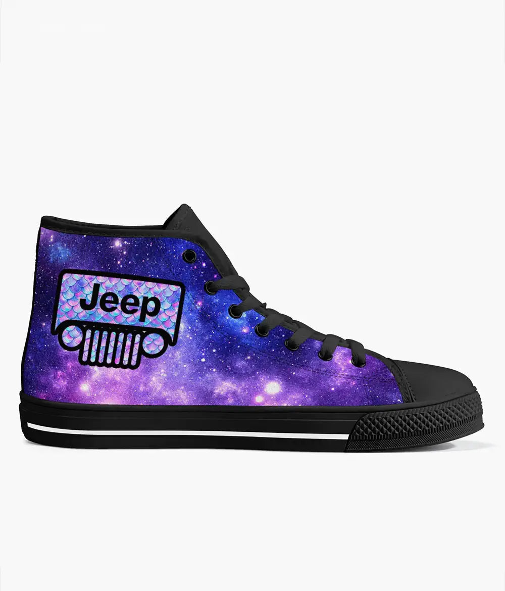 jeep-girl-mermaid-galaxy-high-top-canvas-shoes-high-top-shoes