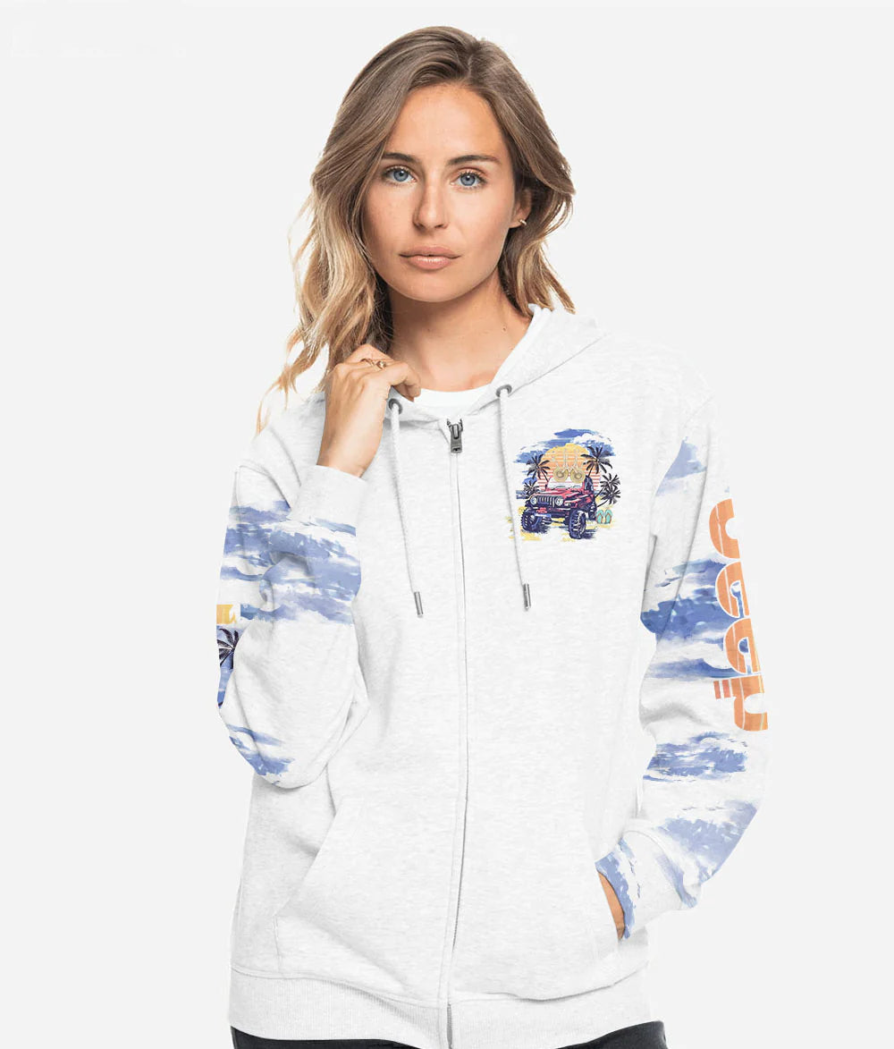 send-me-to-the-beach-jeep-painting-hoodie