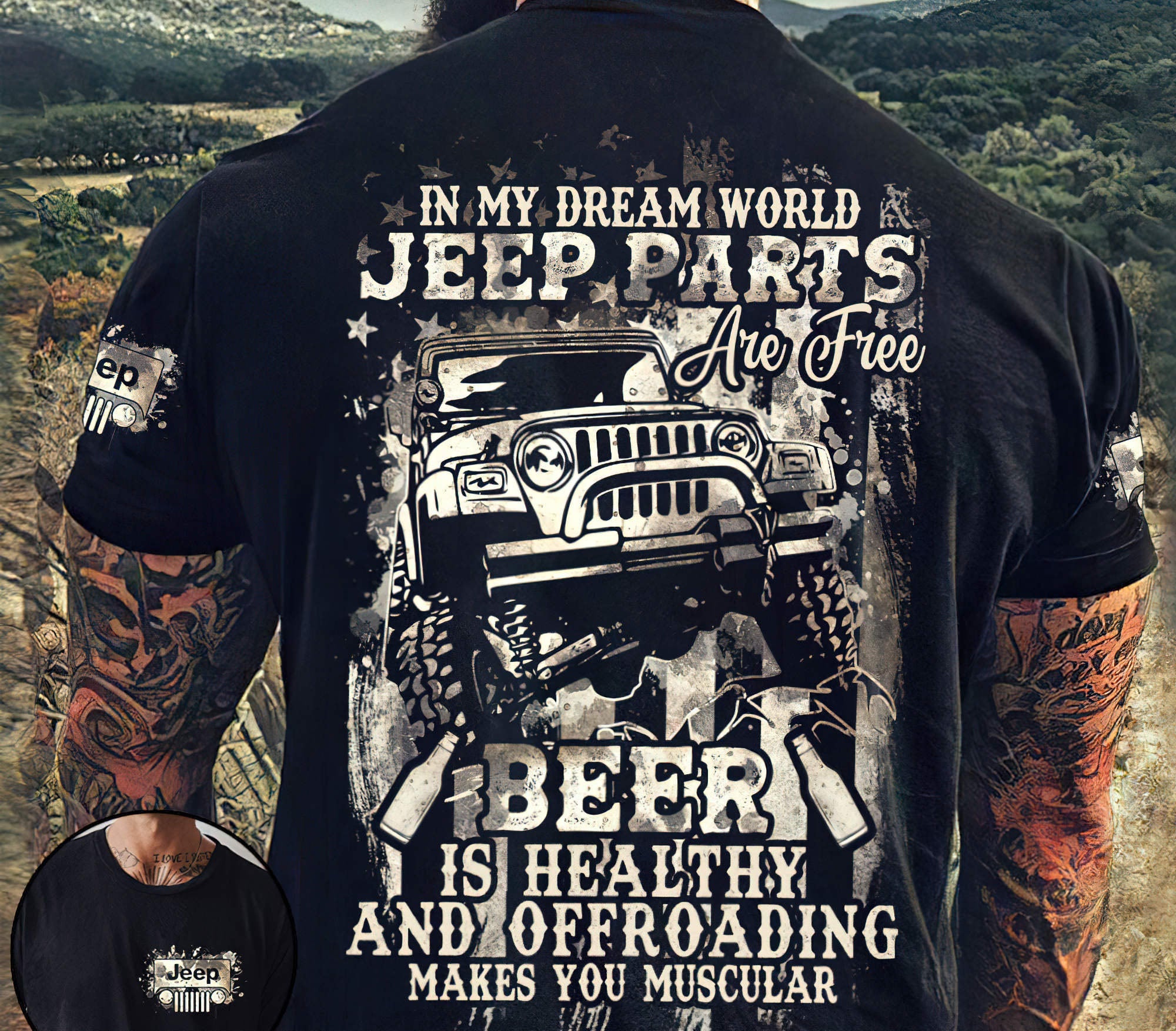 in-my-dream-jeep-t-shirt