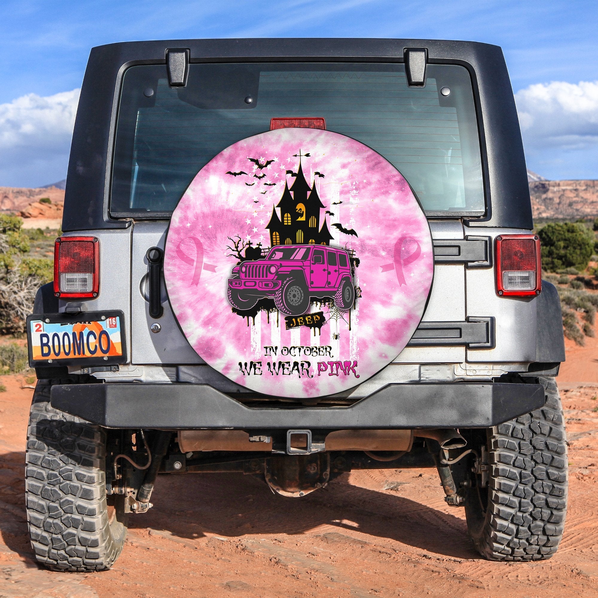 jeep-breast-cancer-spare-tire-cover-tie-dye-halloween-in-october-we-wear-pink-ver01