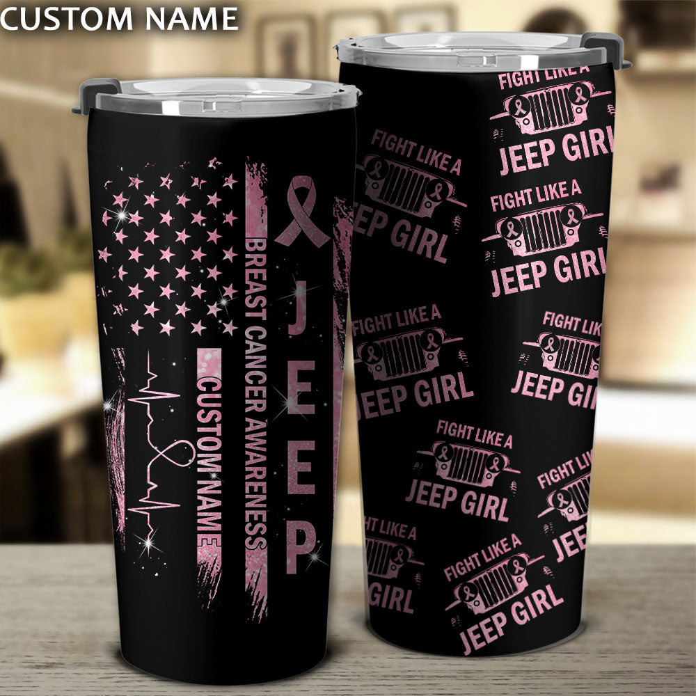 personalized-breast-cancer-jeep-tumbler