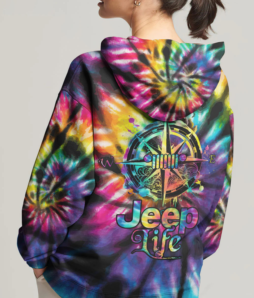 jeep-life-compass-tie-dye-full-hoodie