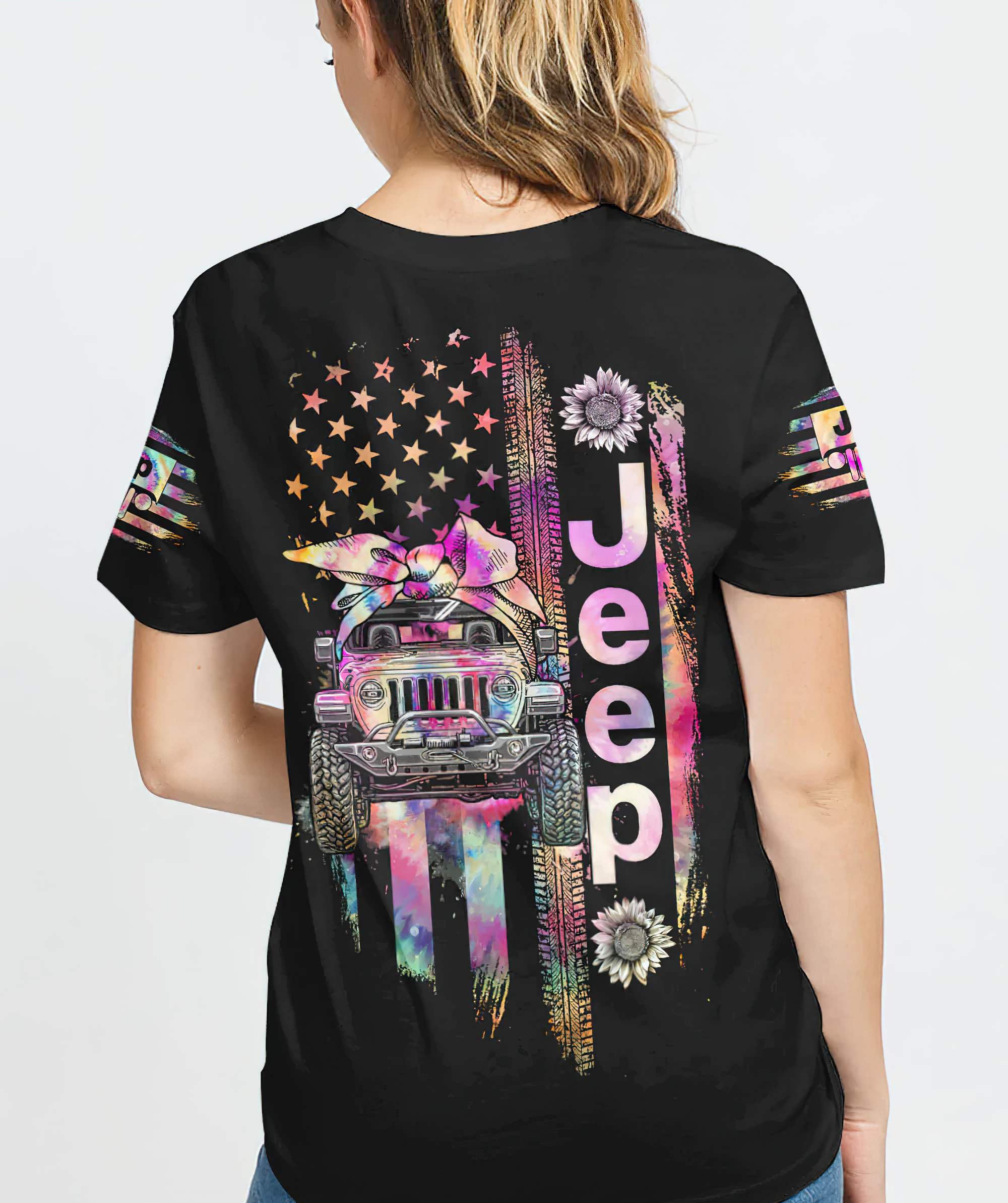 jeep-sunflower-flag-t-shirt