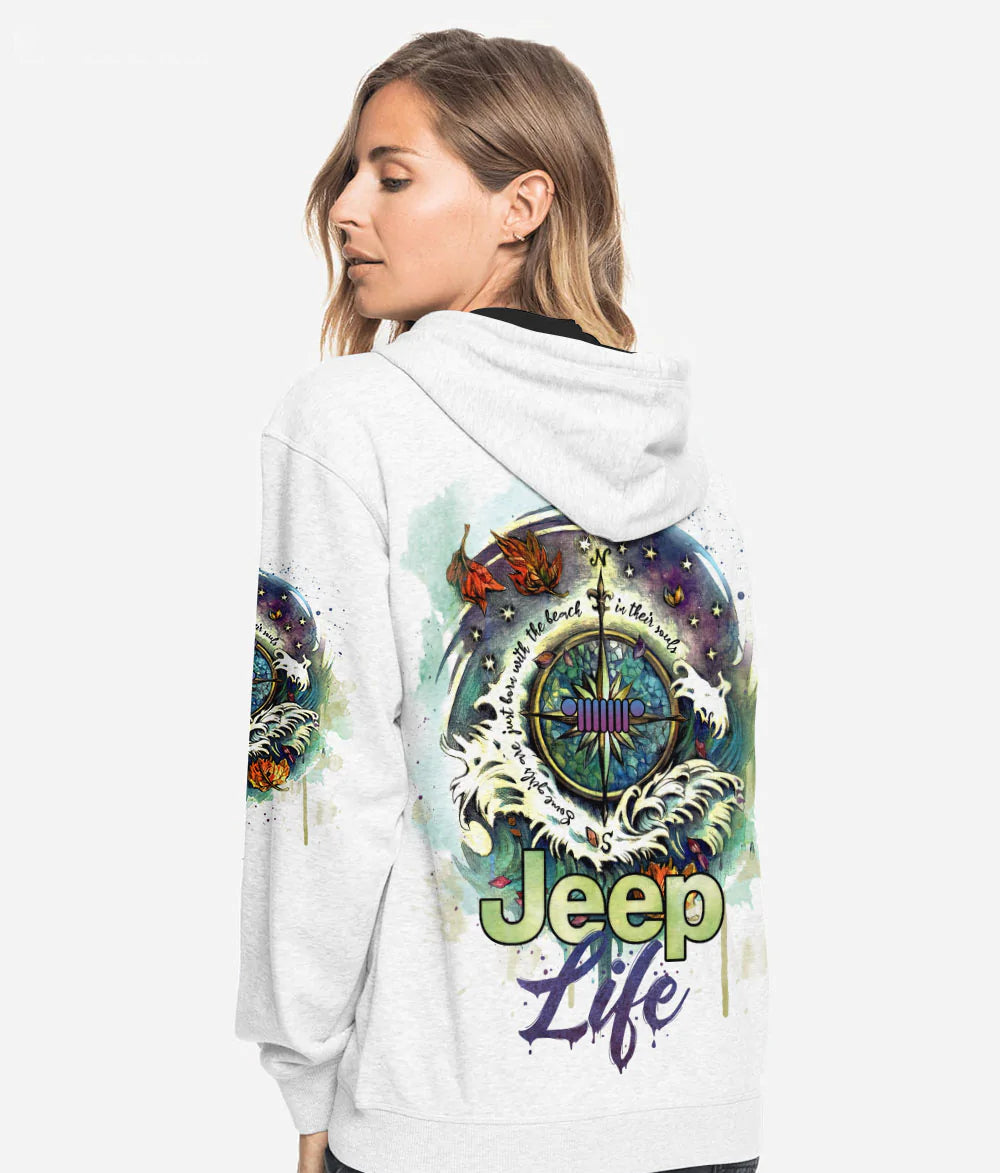 jeep-life-watercolor-compass-hoodie