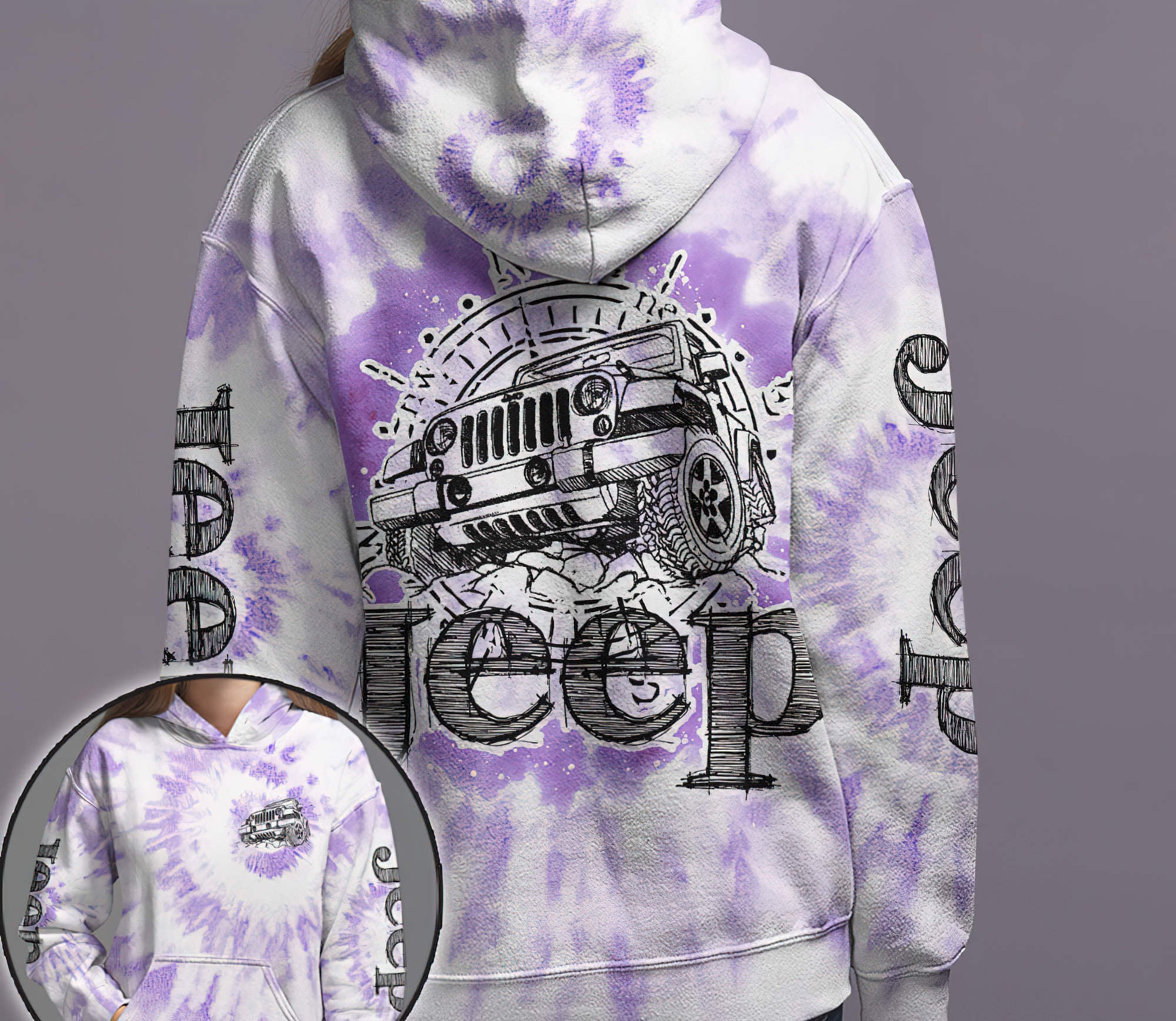 jeep-sketch-tie-dye-hoodie