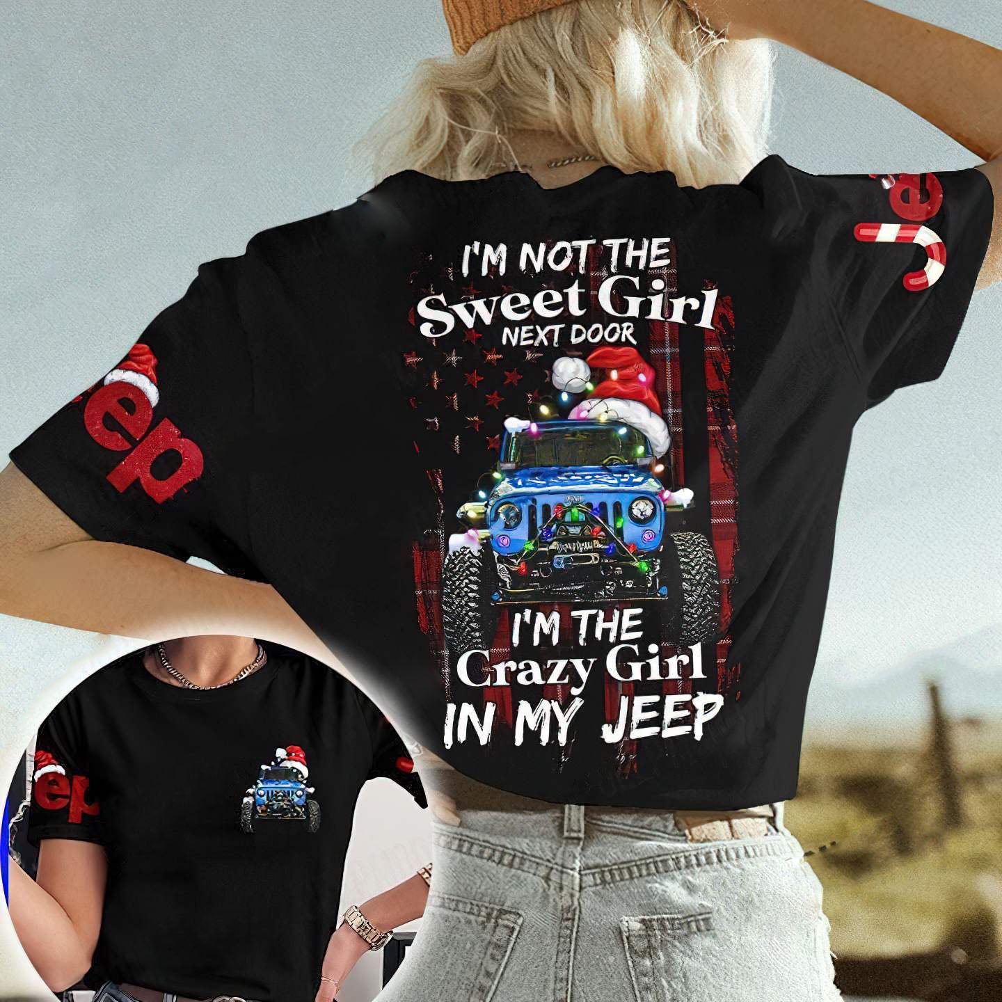 flagchris-jeep-christmas-t-shirt