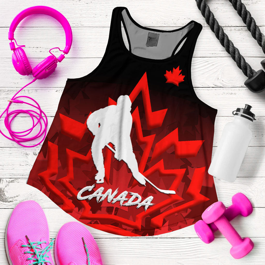 custom-personalised-canada-hockey-with-maple-leaf-women-tank-top-lt12