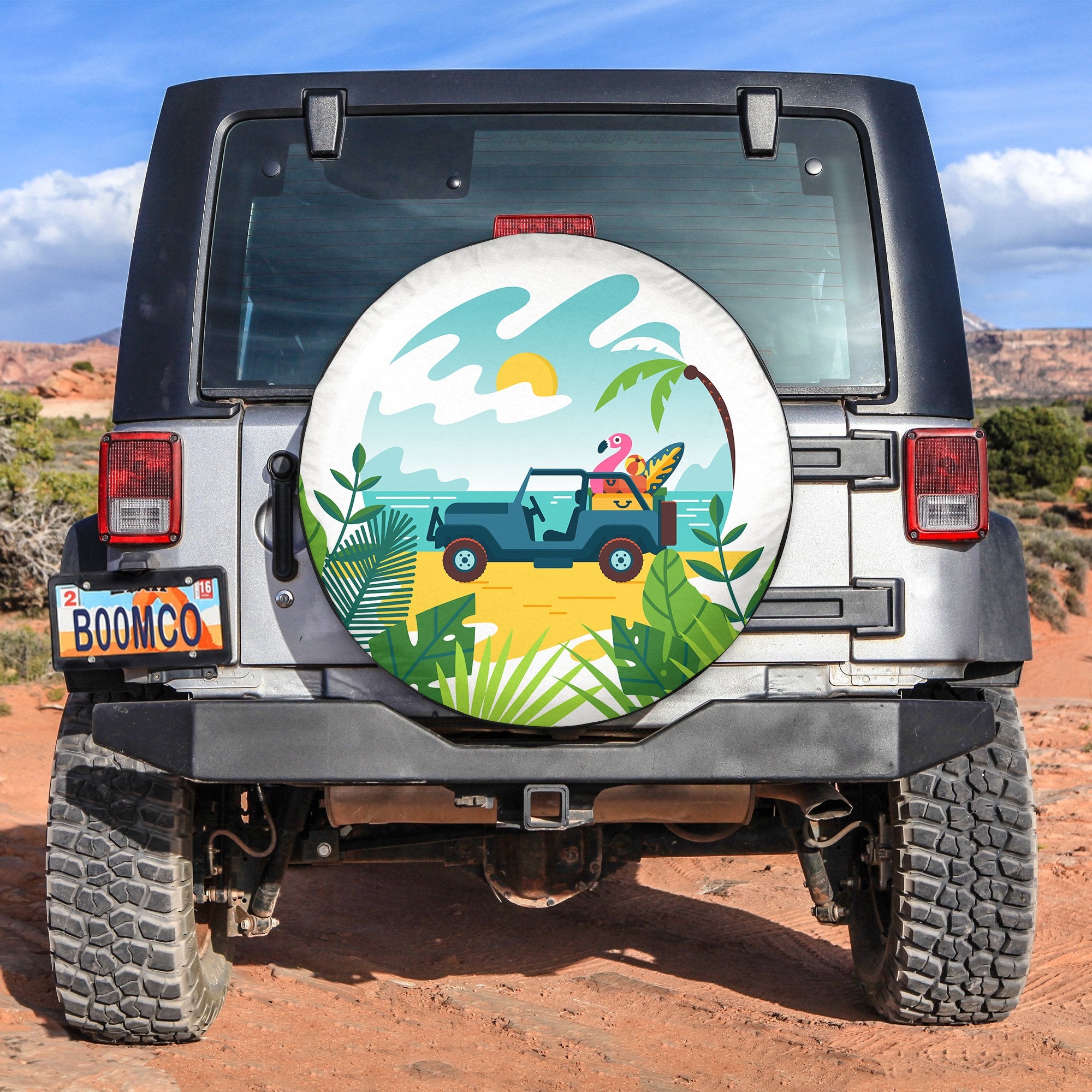 Jeep Summertime Tire Cover 