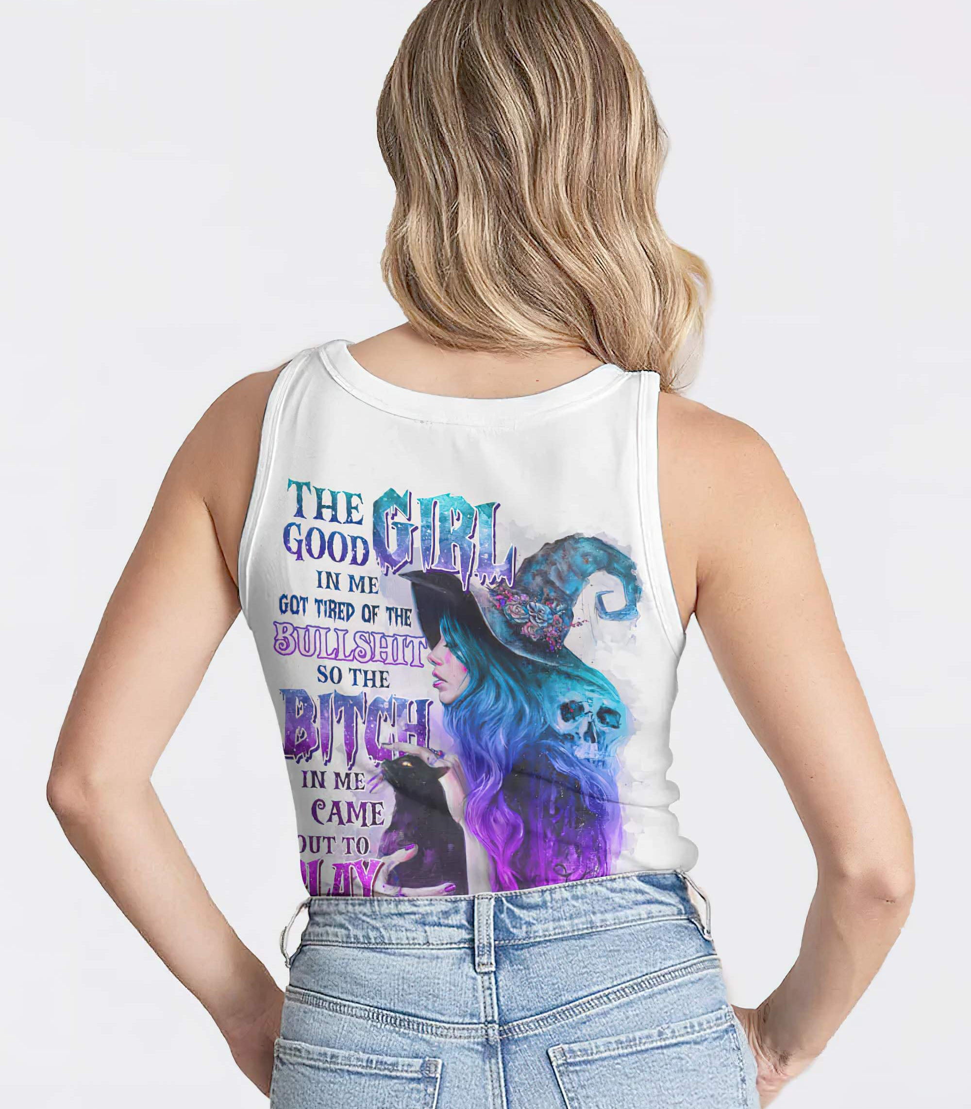 the-good-girl-in-me-got-tired-skull-witch-halloween-all-over-print-1-tank-top