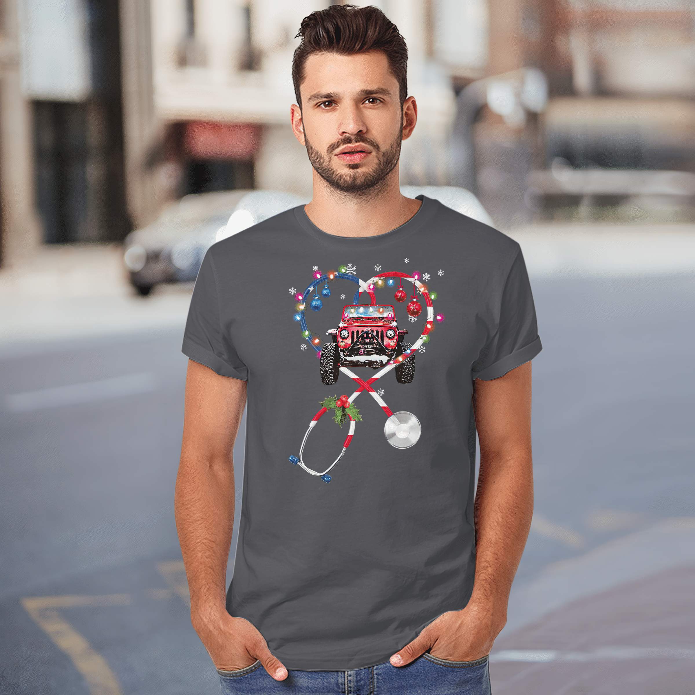 nurse-jeep-christmas-1-t-shirt