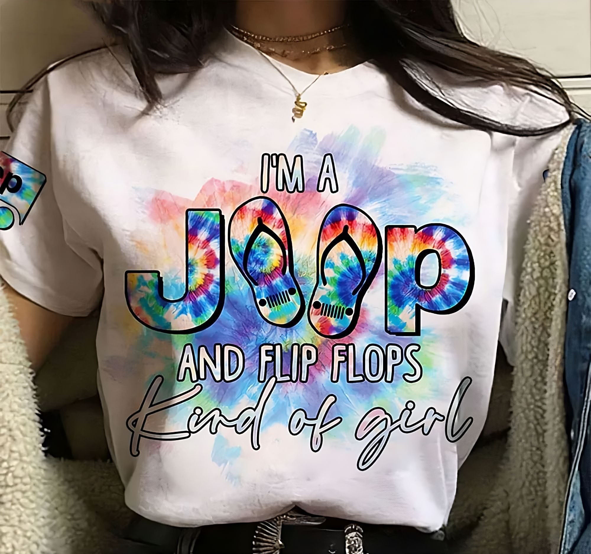 jeep-and-flip-flops-girl-tie-dye-all-over-print-t-shirt