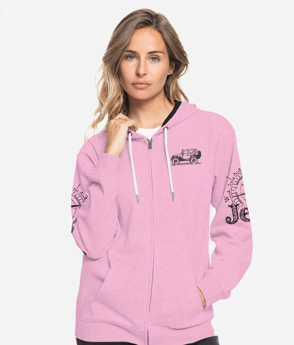 jeep-life-sketch-compass-pink-hoodie