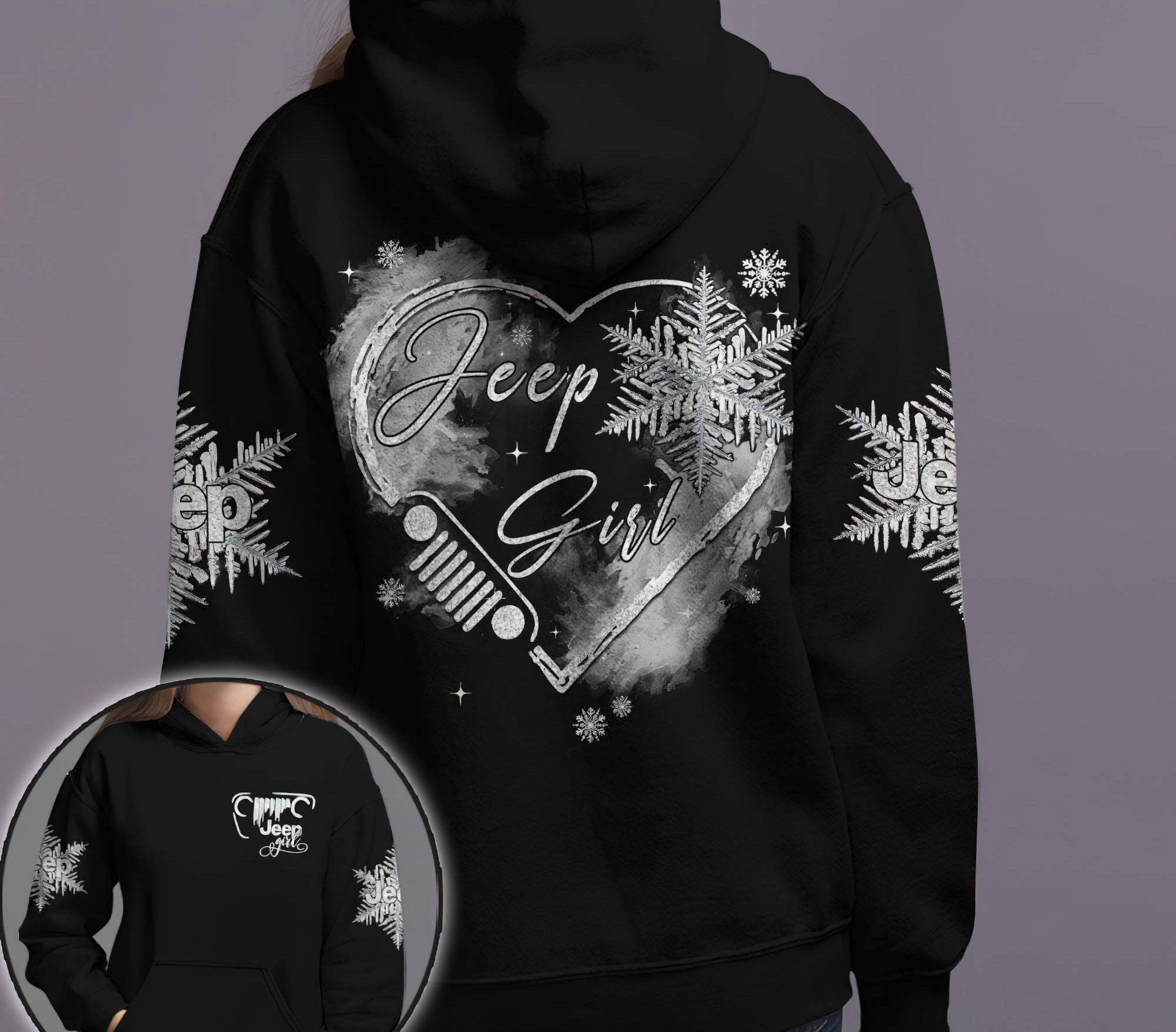 jeep-girl-heart-snowflake-hoodie