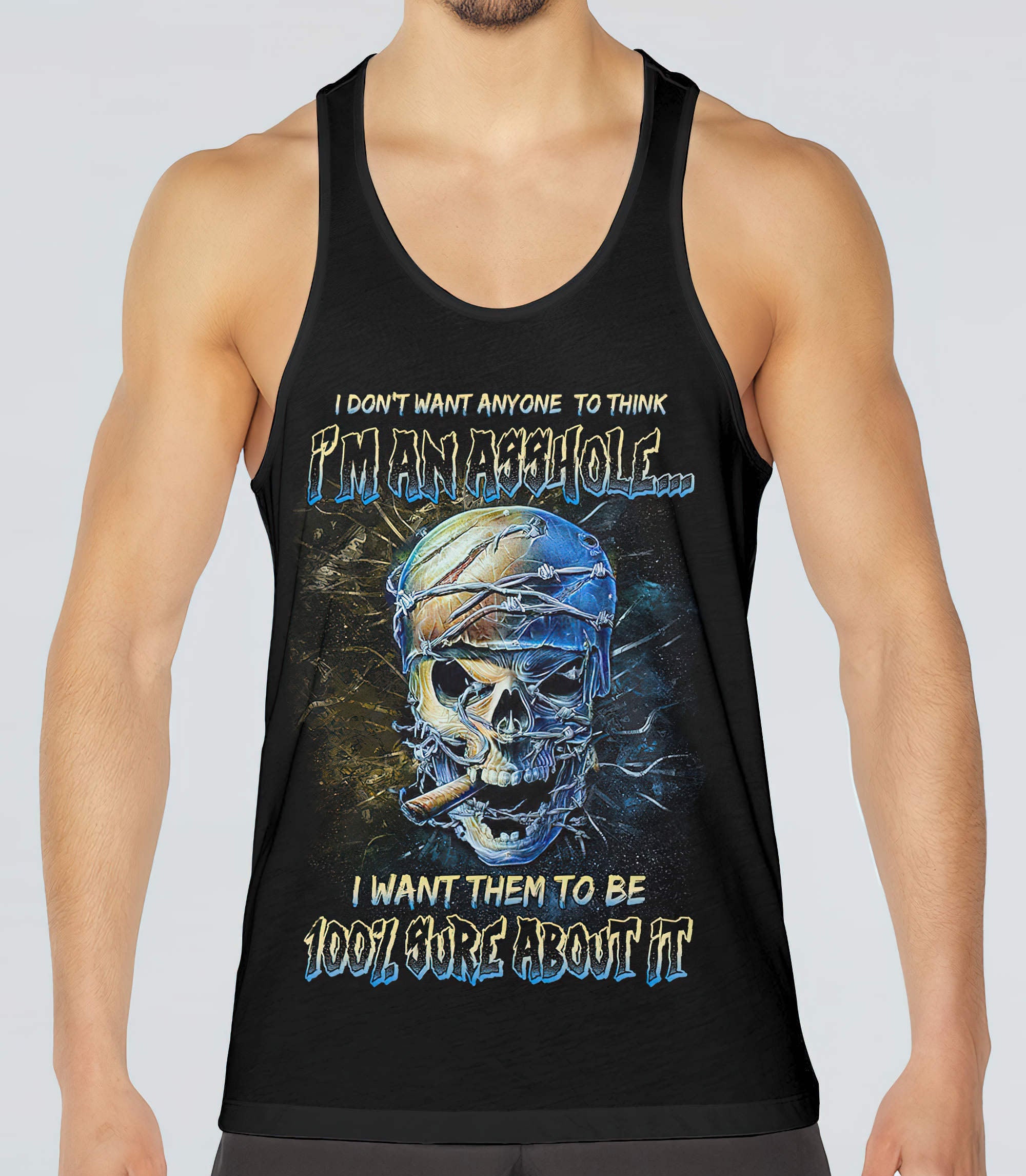 i-dont-want-anyone-skull-all-over-print-tank-top