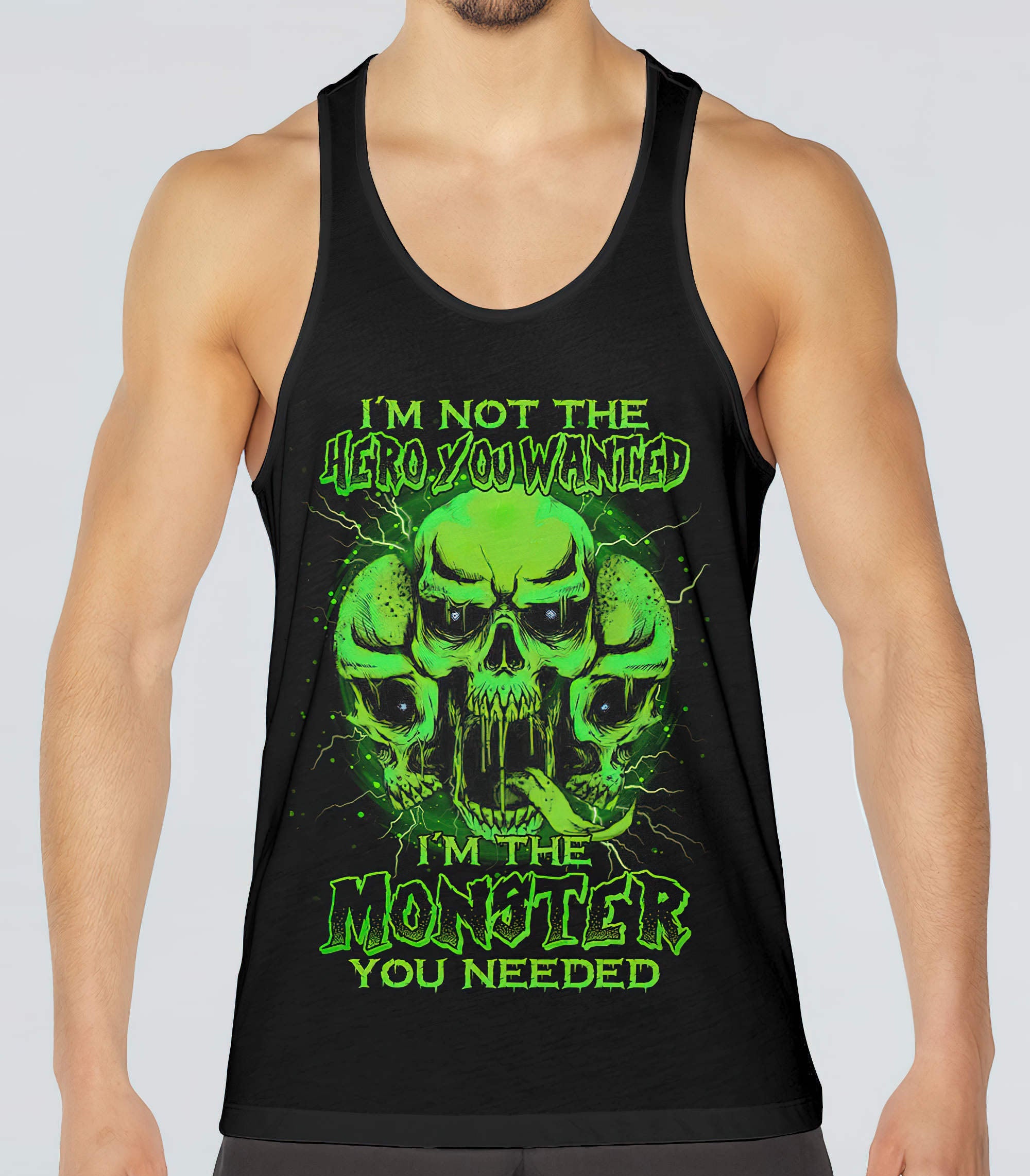 im-the-monster-you-needed-skull-all-over-print-tank-top