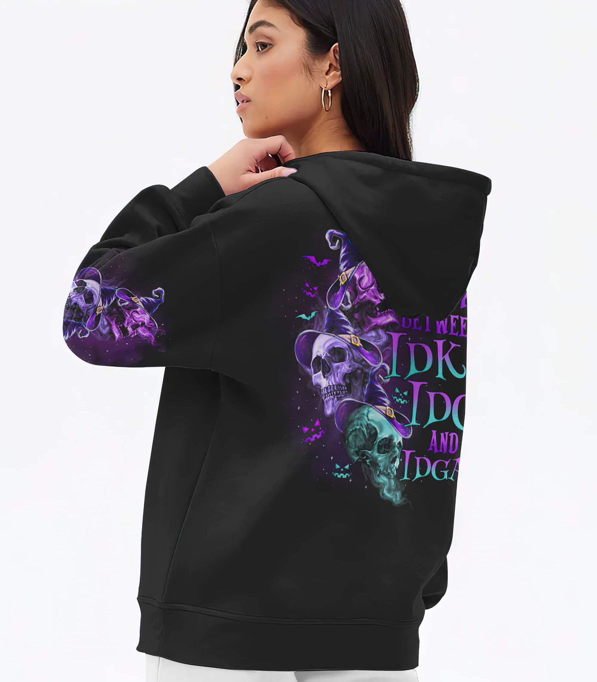 stuck-between-3-skulls-witch-all-over-print-hoodie