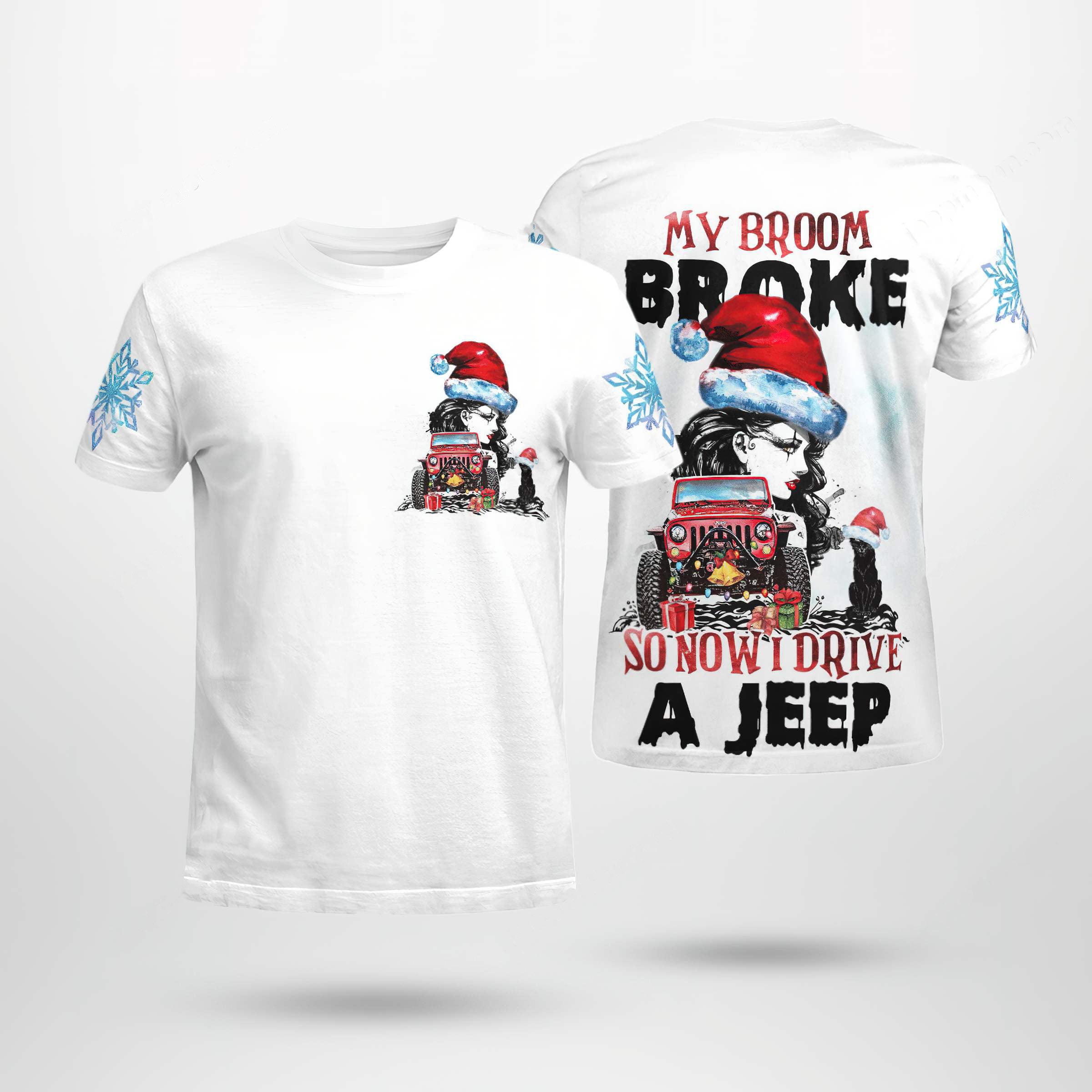 drive-a-jeep-christmas-t-shirt