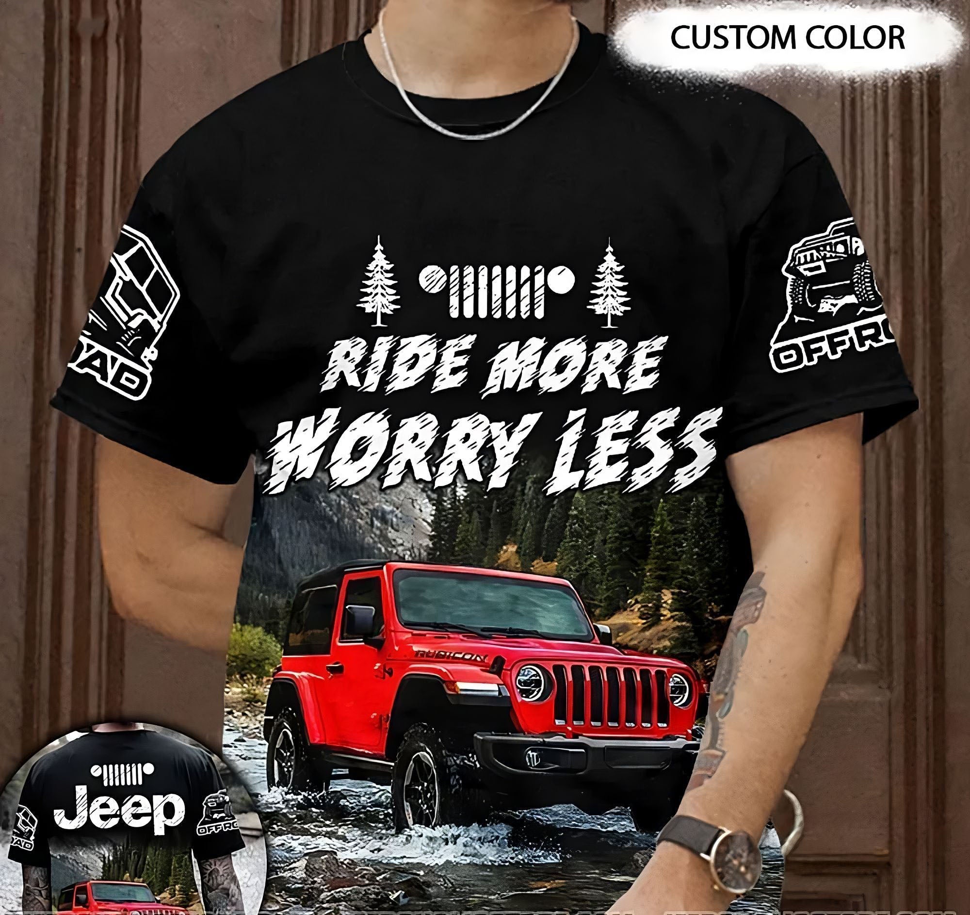 personalized-ride-more-worry-less-jeep-all-over-print-t-shirt