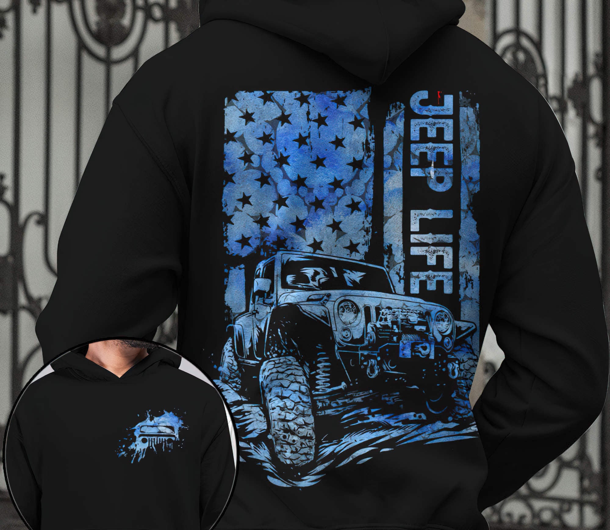 jeep-life-blue-flag-2d-hoodie