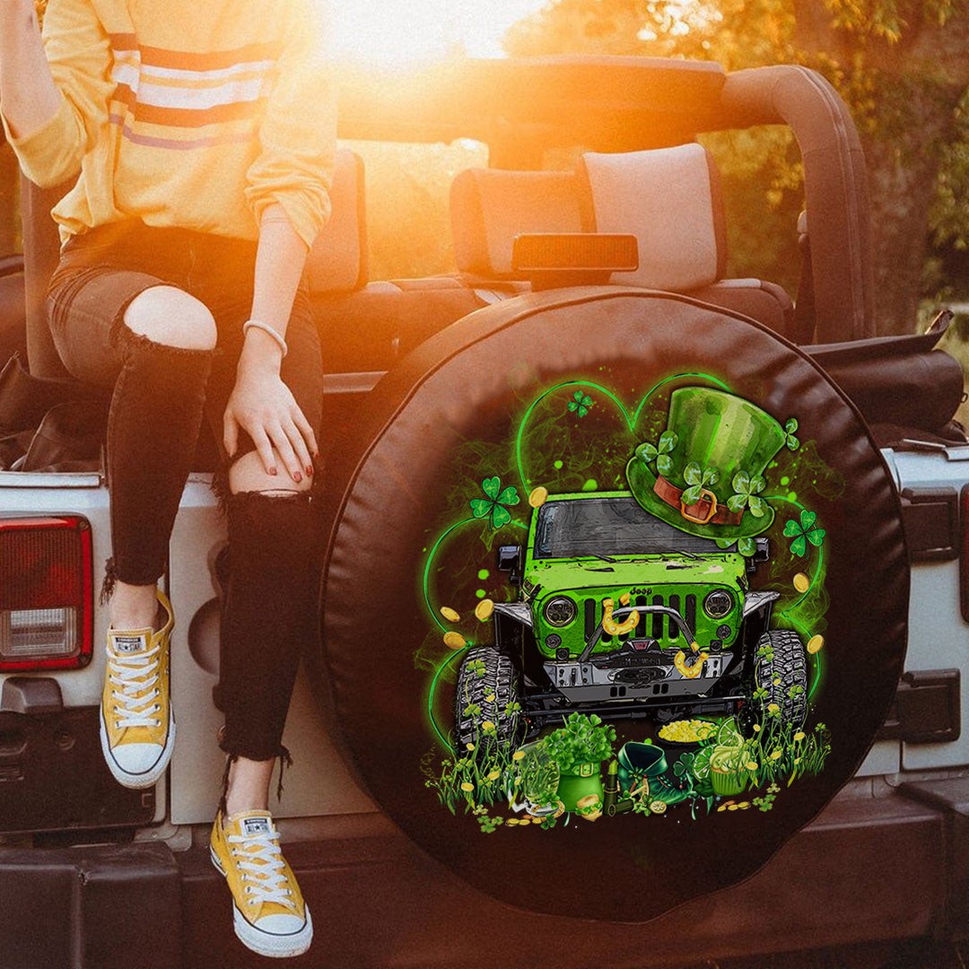 jeep-green-background-spare-tire-cover