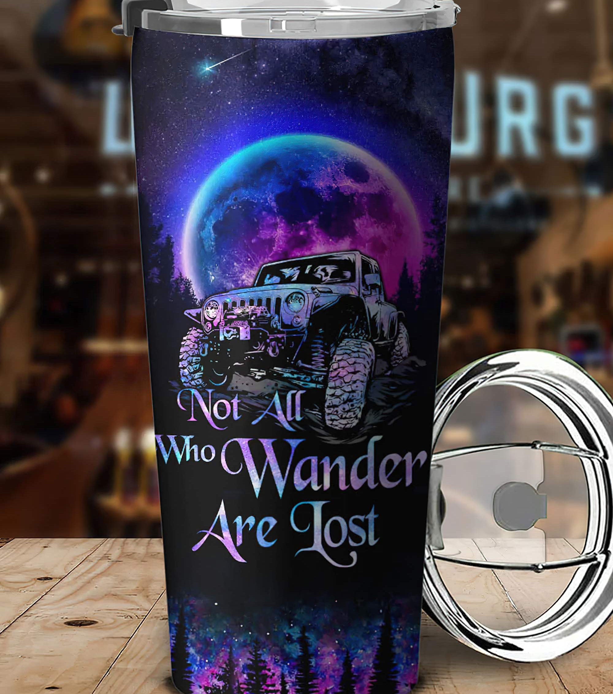 not-all-who-wander-are-lost-purple-moon-tumbler