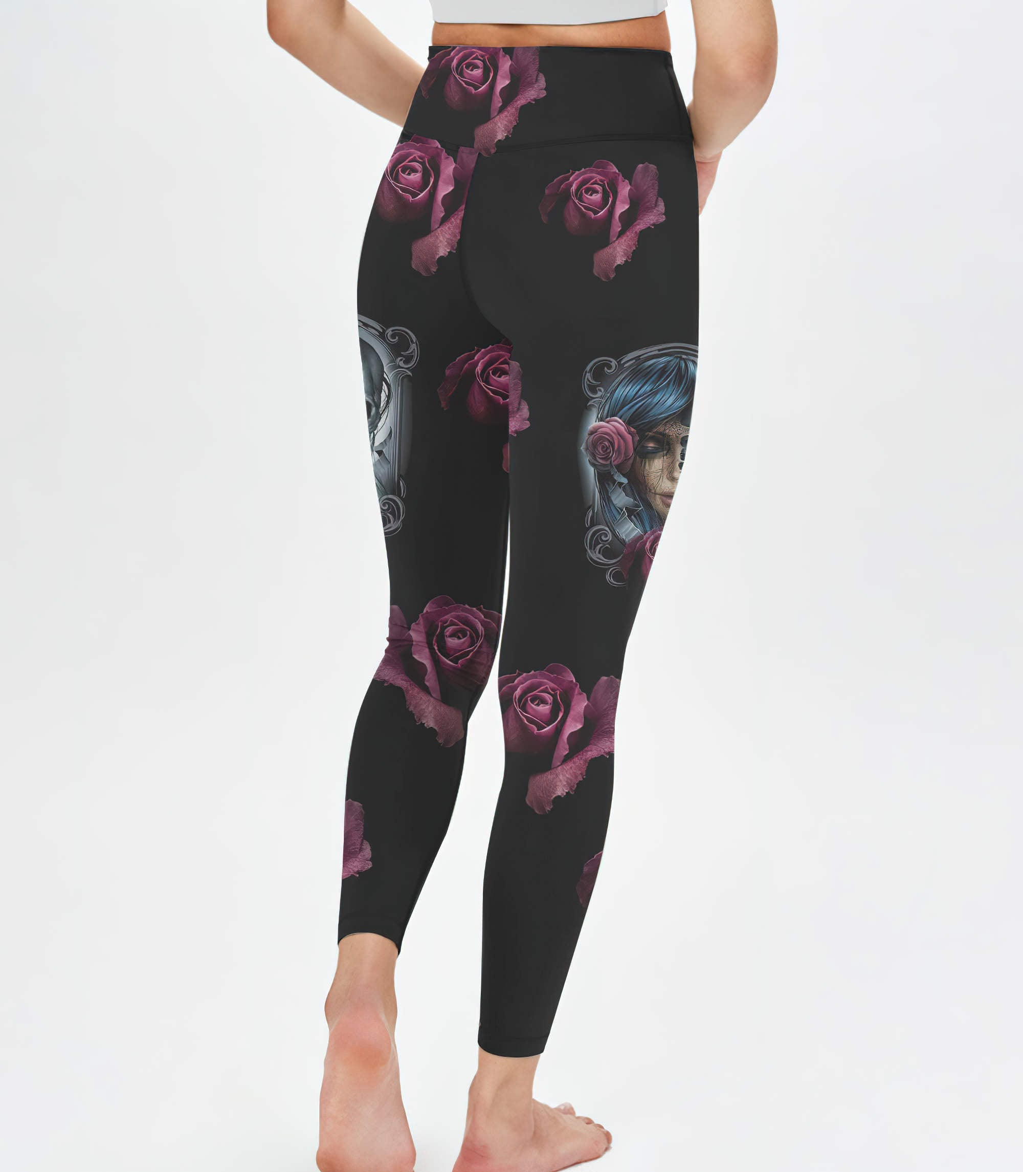 the-good-girl-in-me-skull-girl-rose-all-over-print-leggings