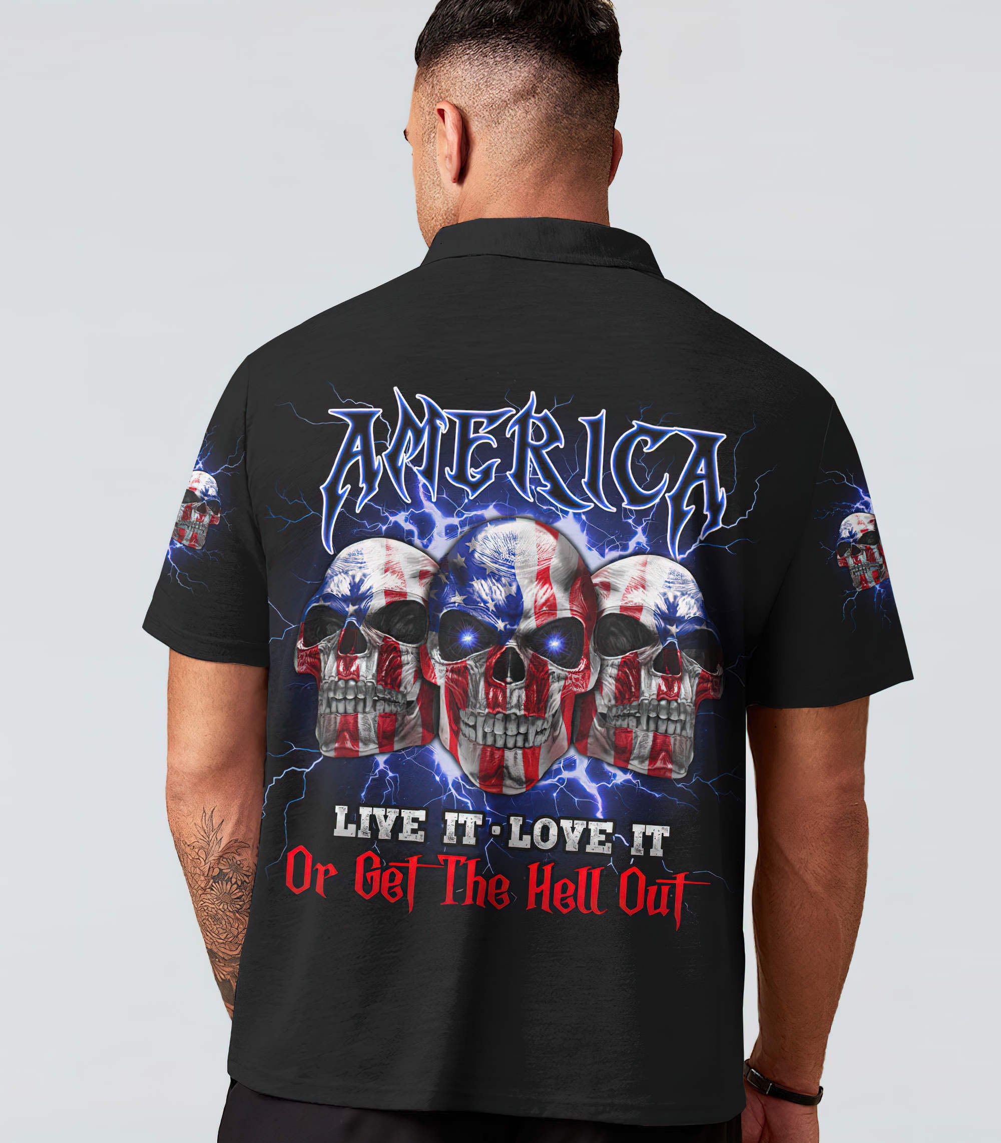 america-live-it-love-it-3-skulls-all-over-print-polo-shirt