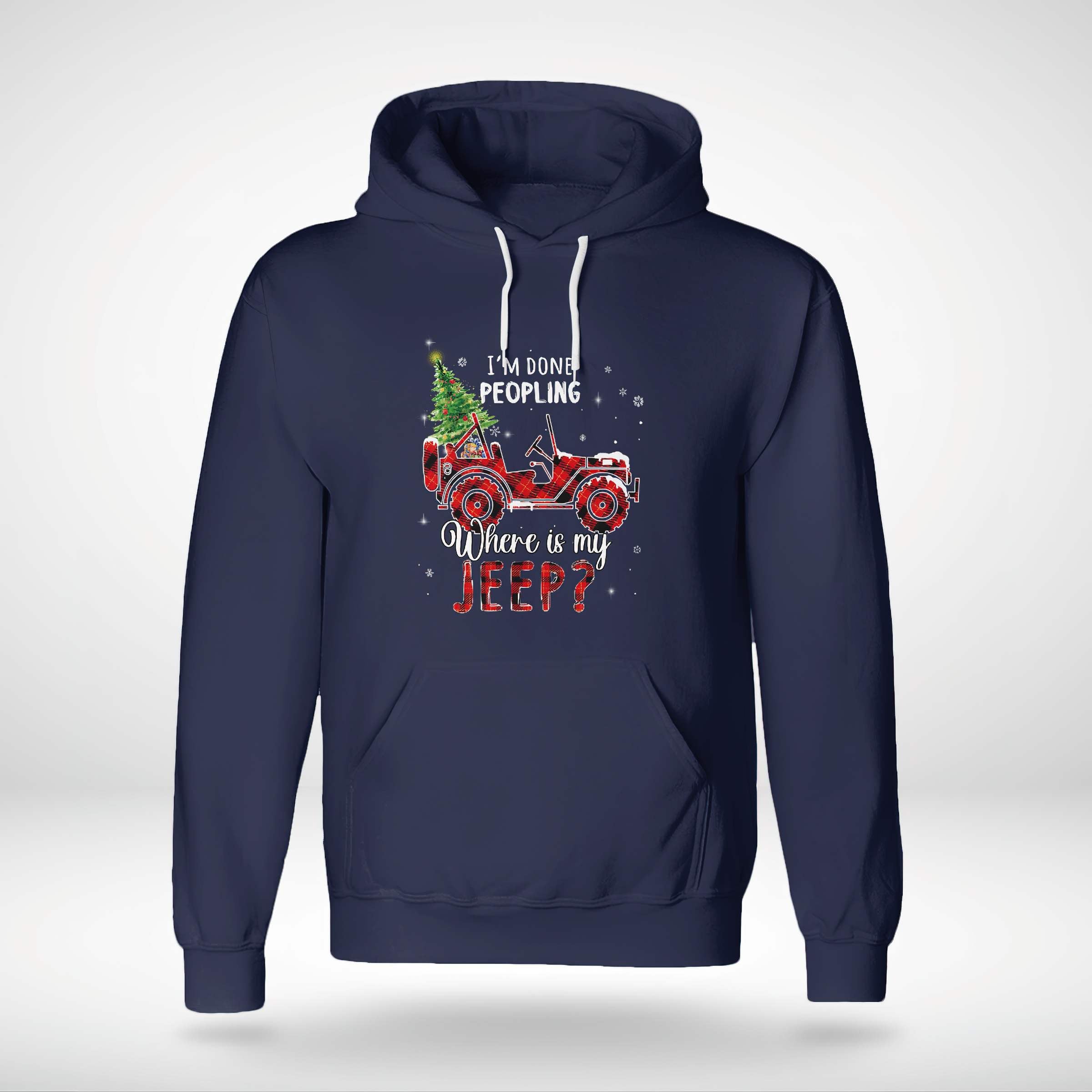 im-done-jeep-christmas-hoodie