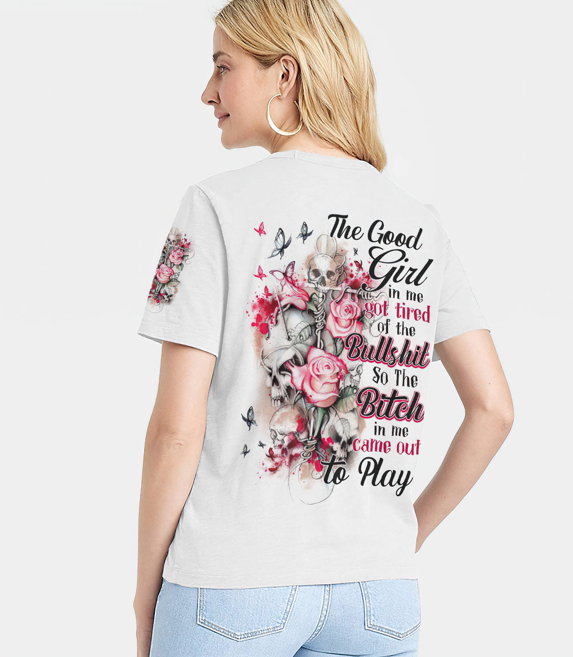 the-good-girl-in-me-got-tired-skull-all-over-print-12-women-v-neck-t-shirt