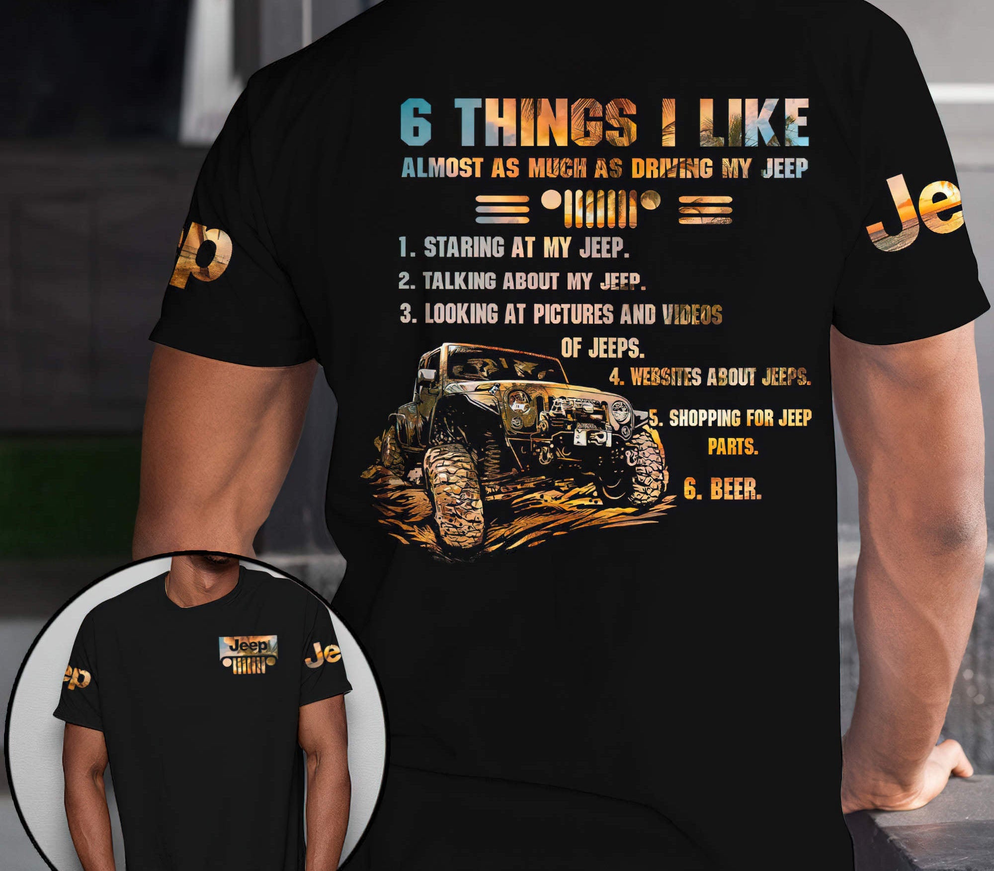 six-things-i-like-jeep-t-shirt