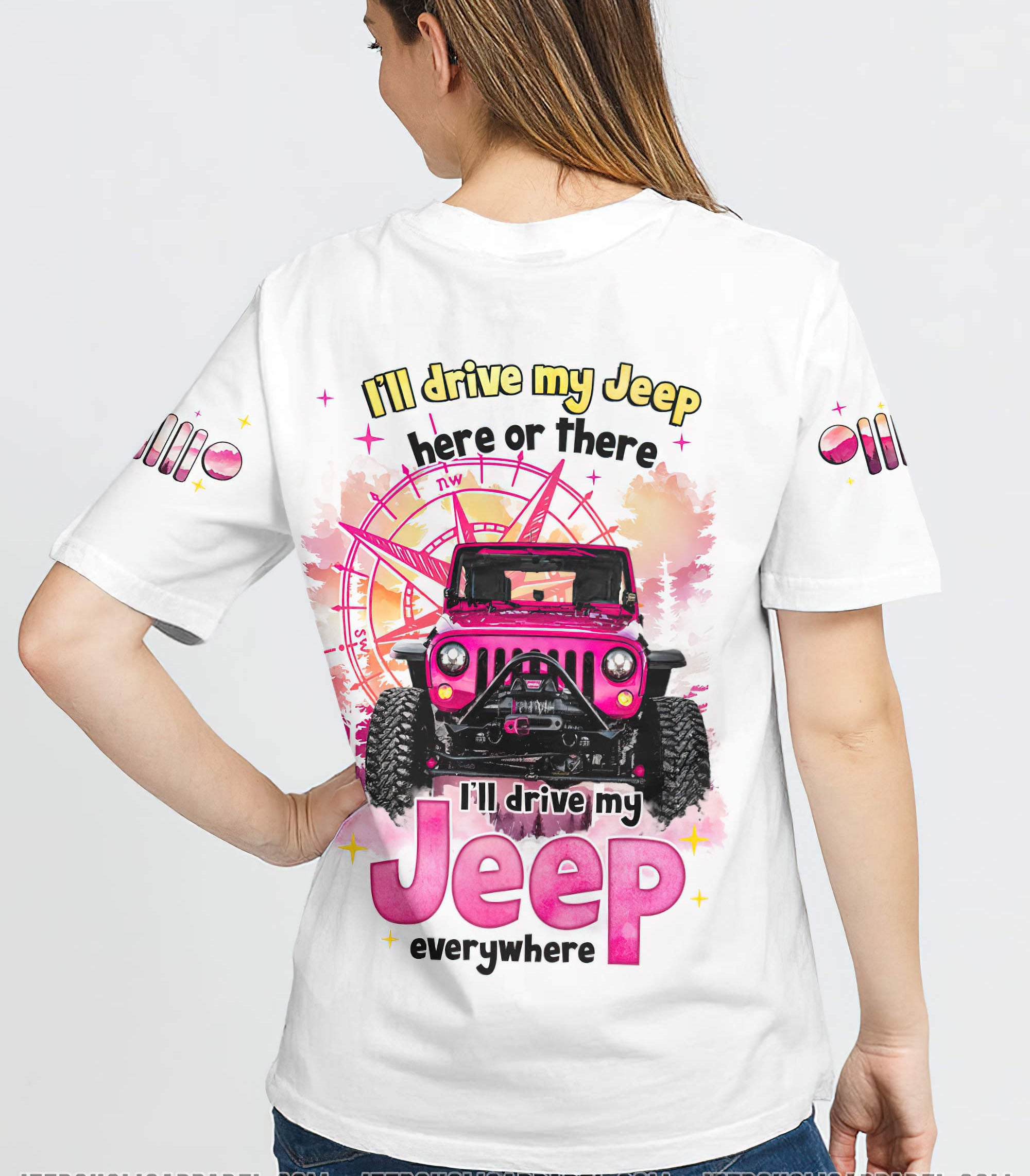 i-drive-jeep-here-or-there-t-shirt