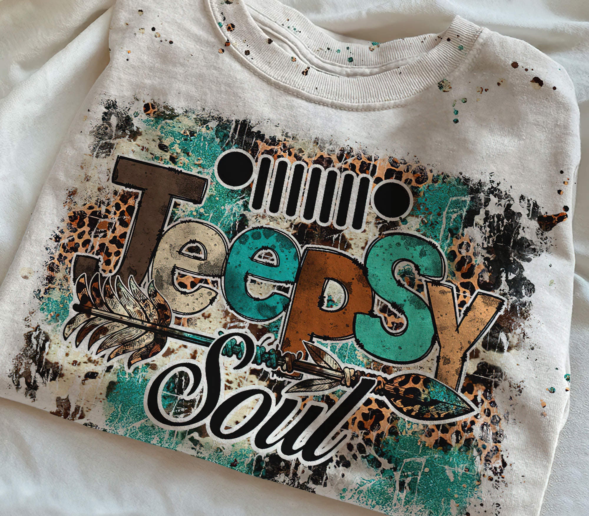 jeepsy-soul-cowhide-leopard-turquoise-all-over-ptrint-t-shirt