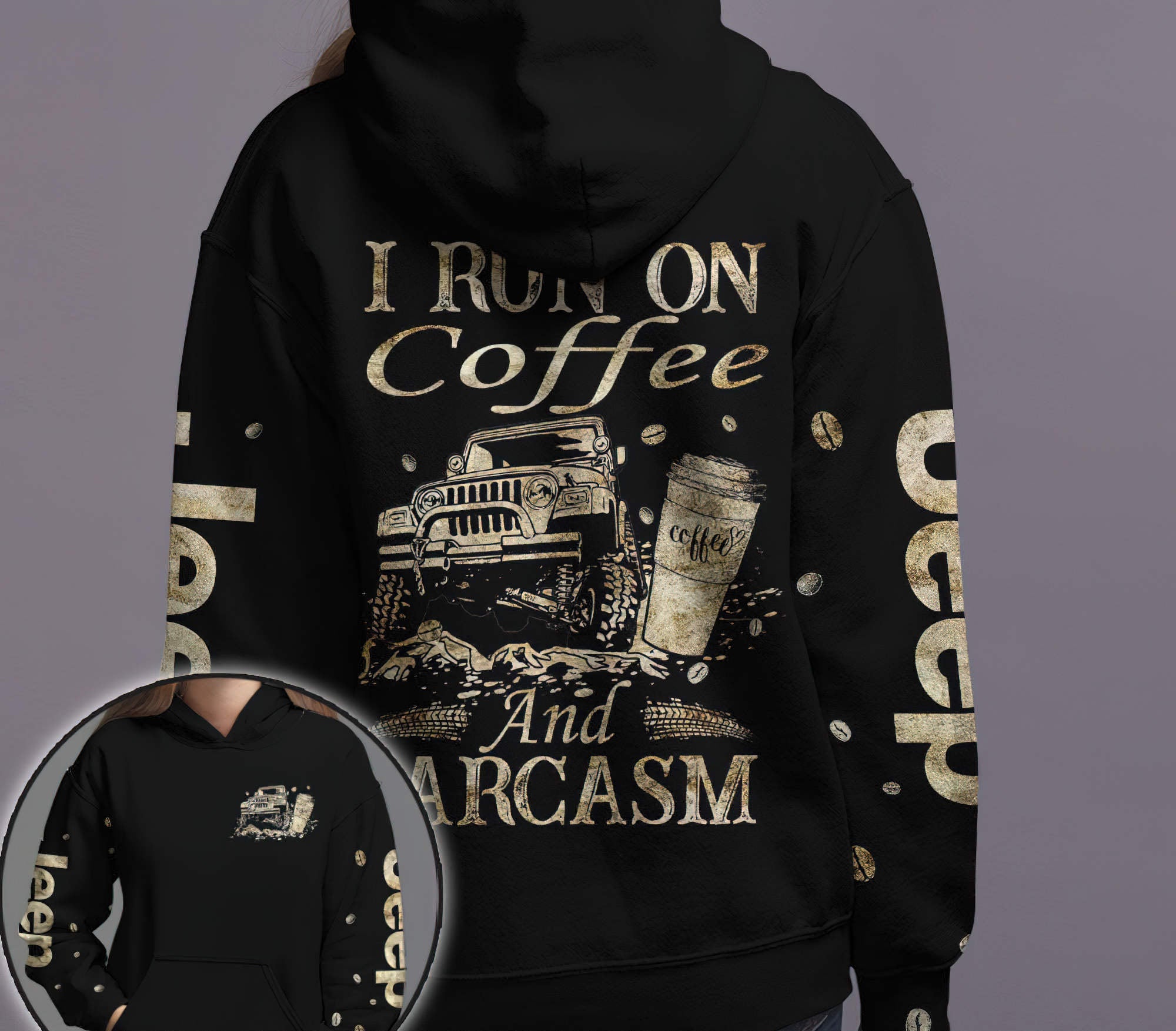 i-run-on-coffee-and-sarcasm-jeep-hoodie