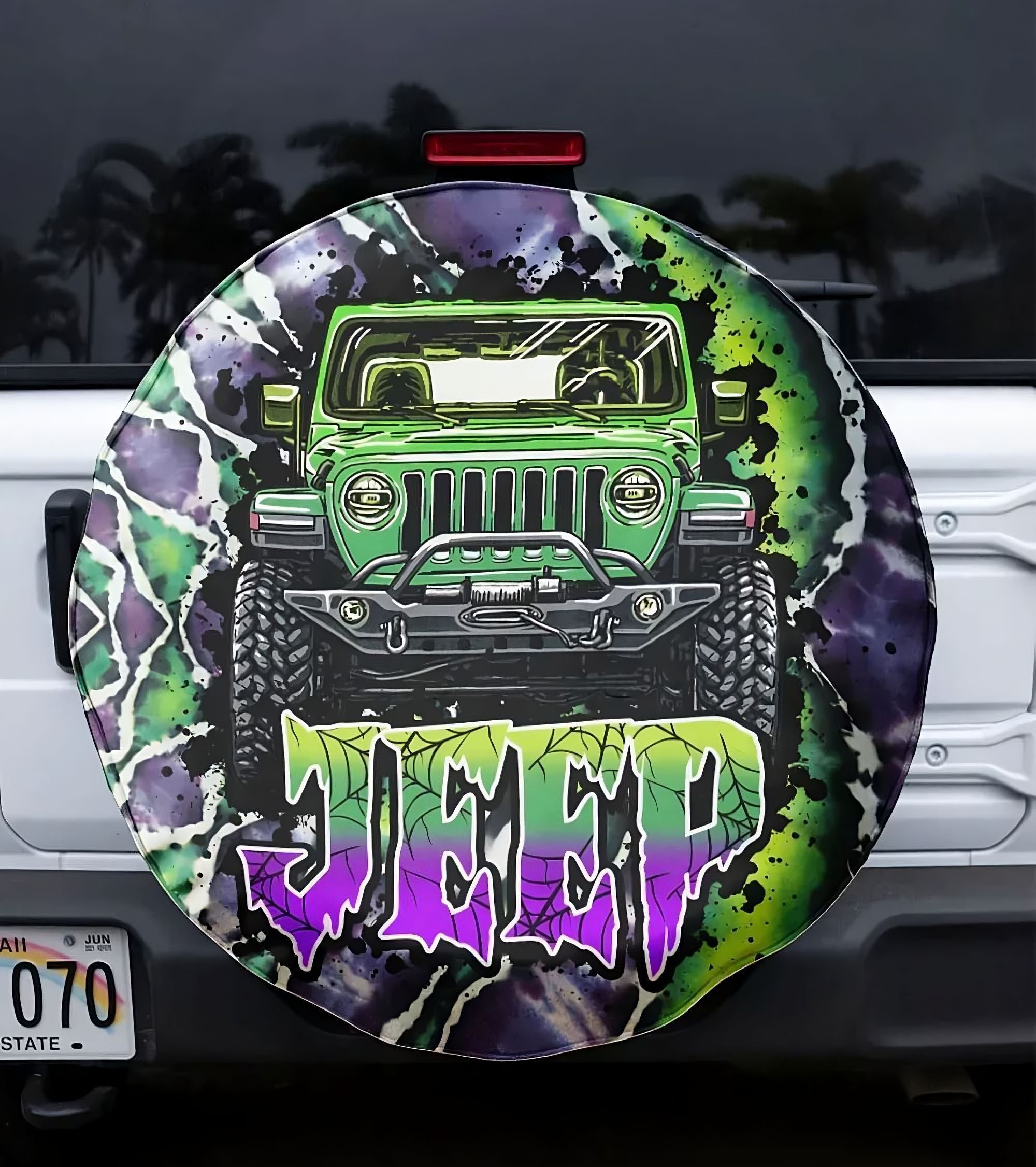 jeep-halloween-tie-dye-automotive-spare-tire-cover