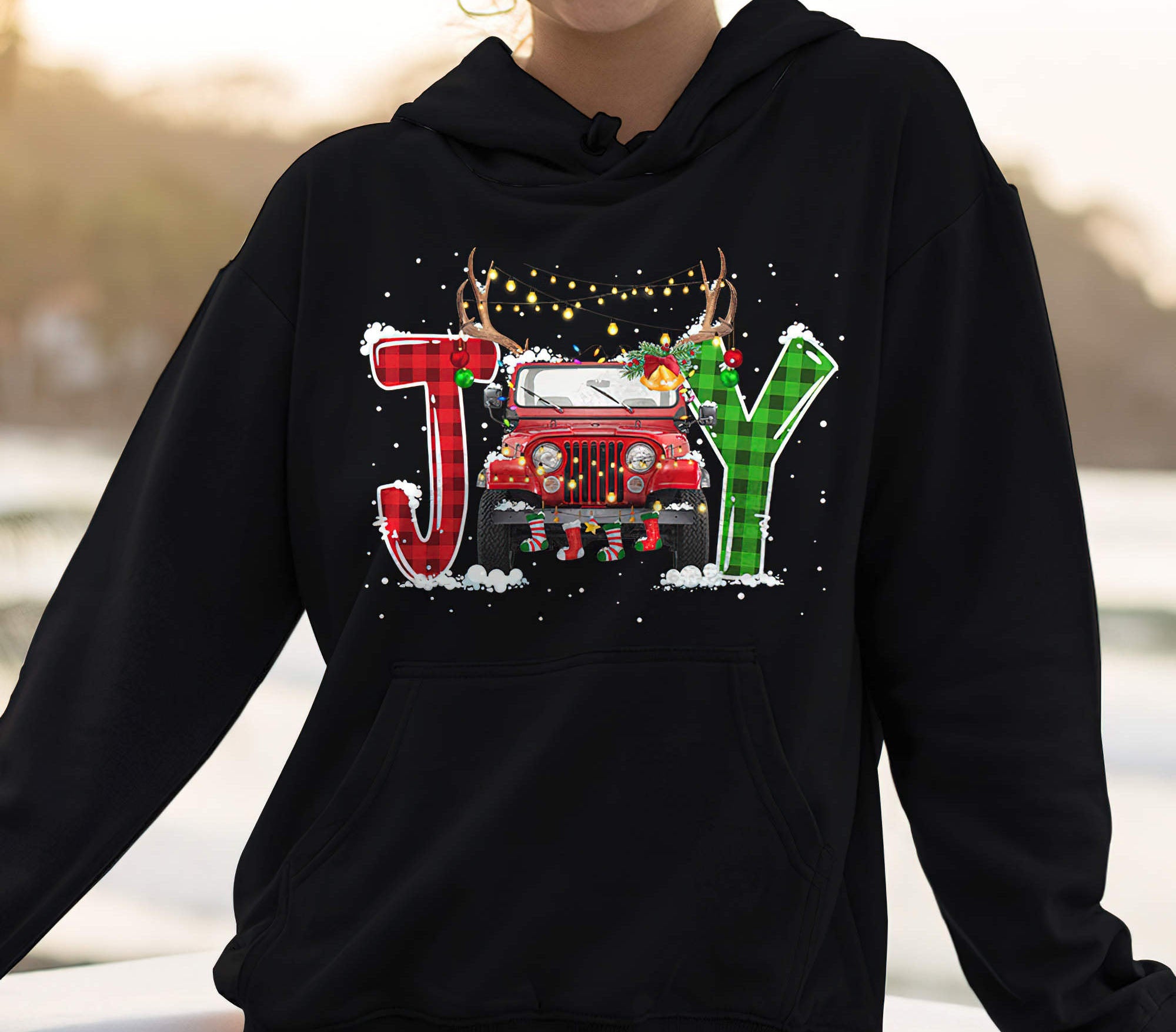 joy-jeep-xmas-1-sided-hoodie