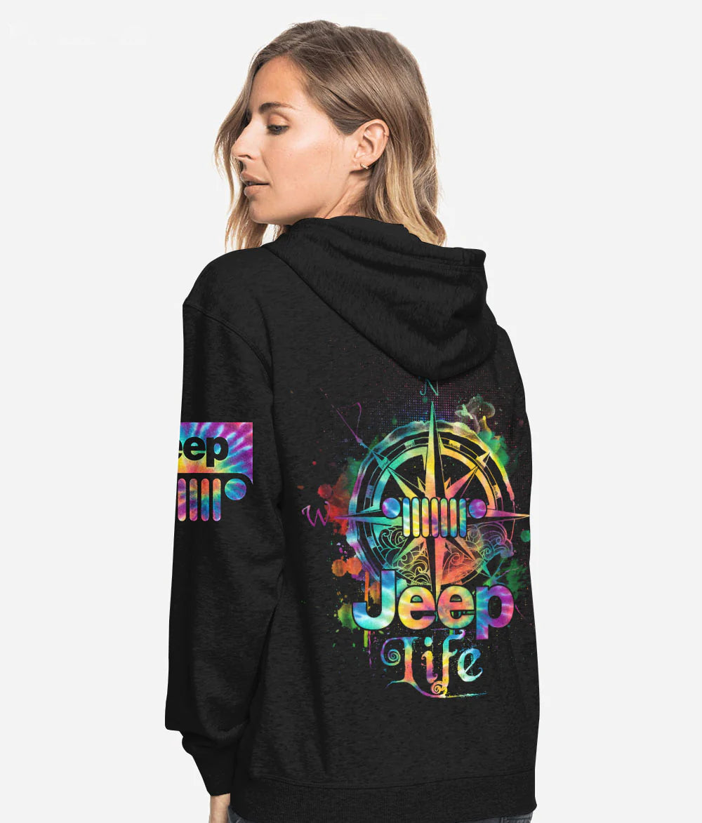 jeep-life-compass-beach-tie-dye-hoodie