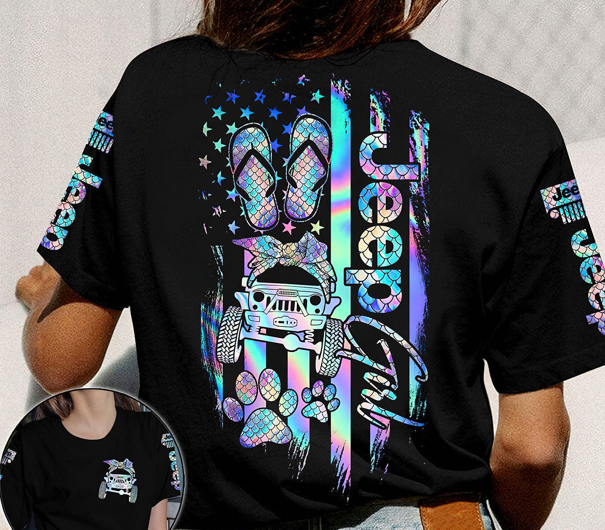 jeep-girl-holo-flag-t-shirt