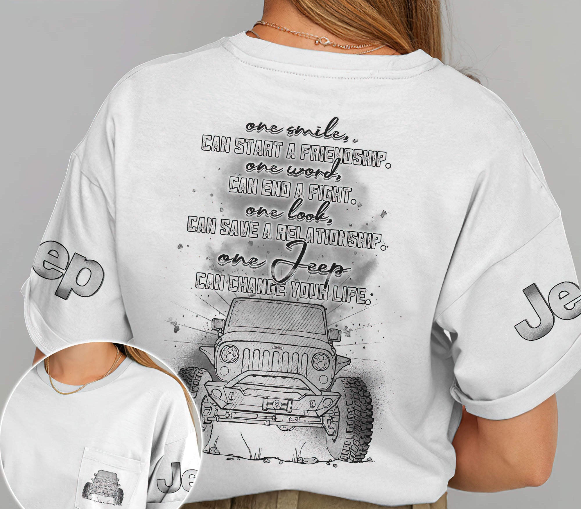 one-jeep-can-change-bw-t-shirt