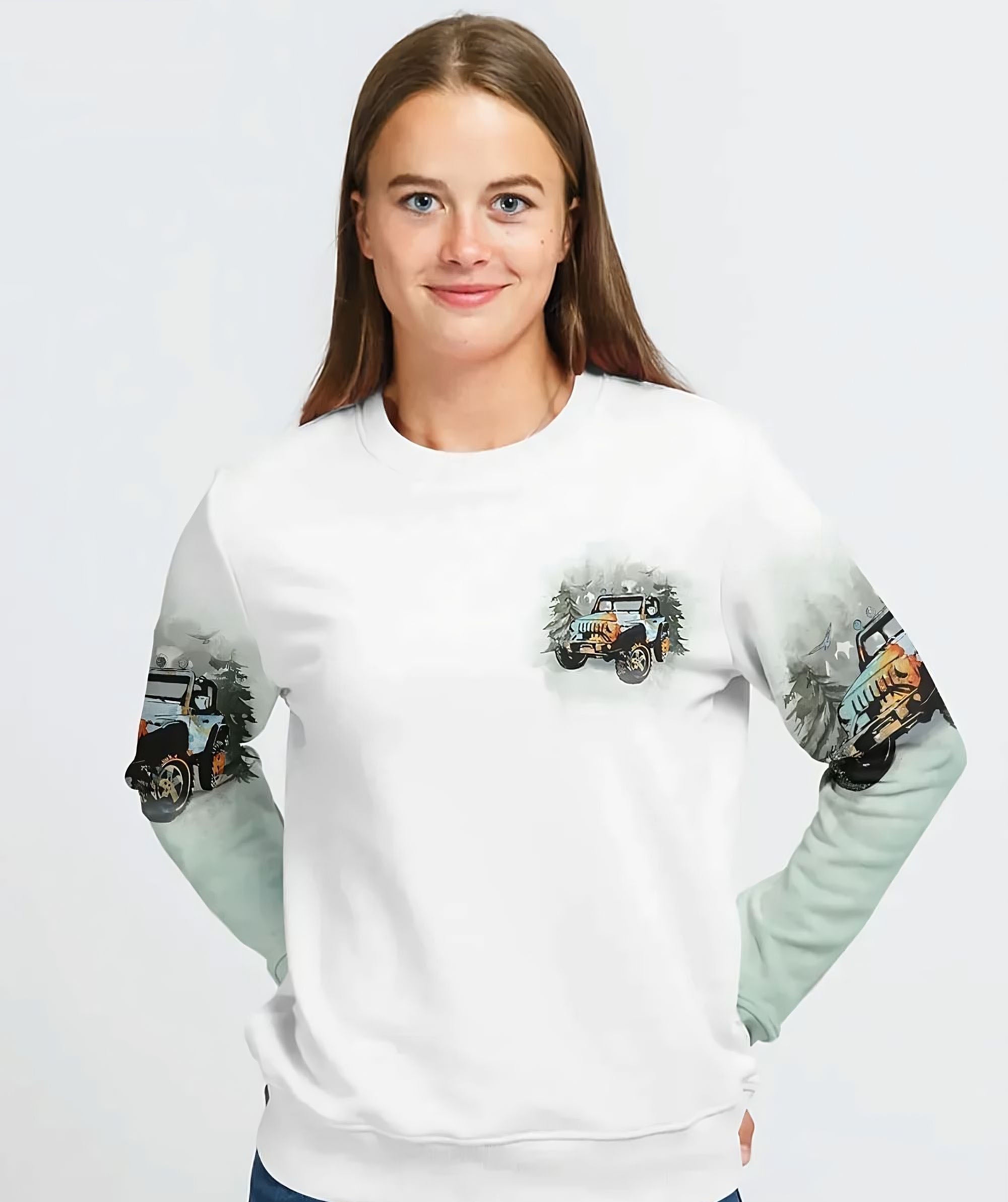 and-into-the-forest-to-lose-my-mind-jeep-girl-all-over-print-sweatshirt