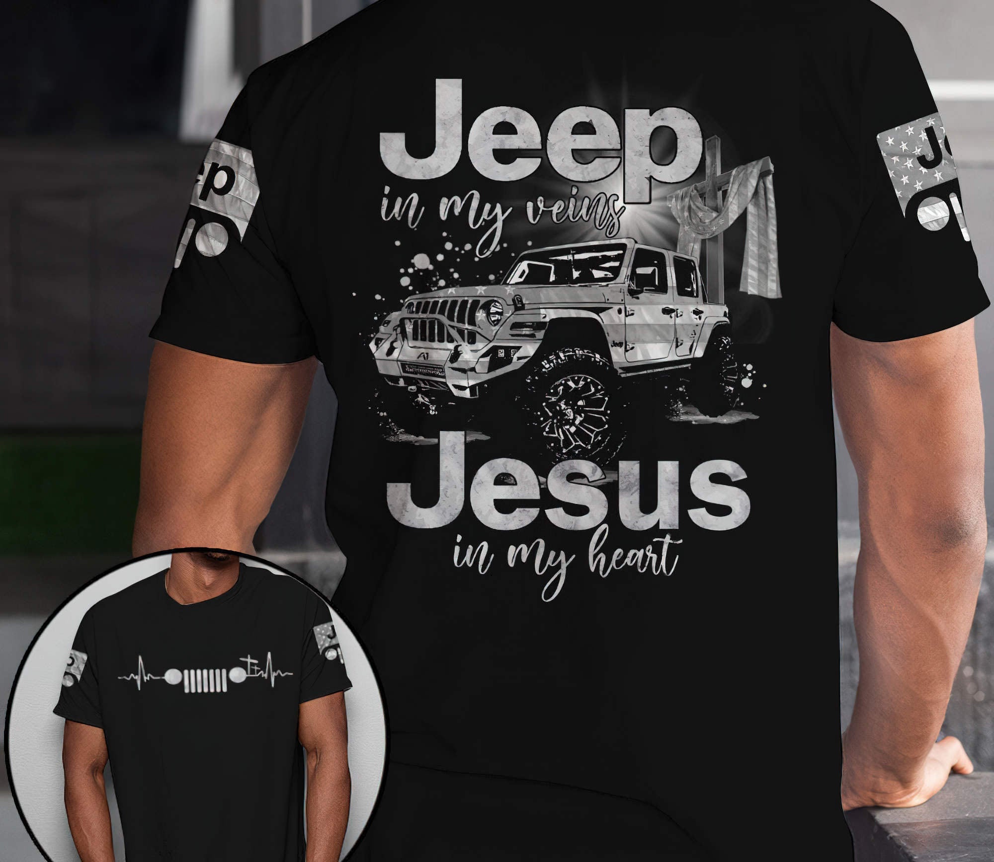 jeep-in-my-veins-t-shirt