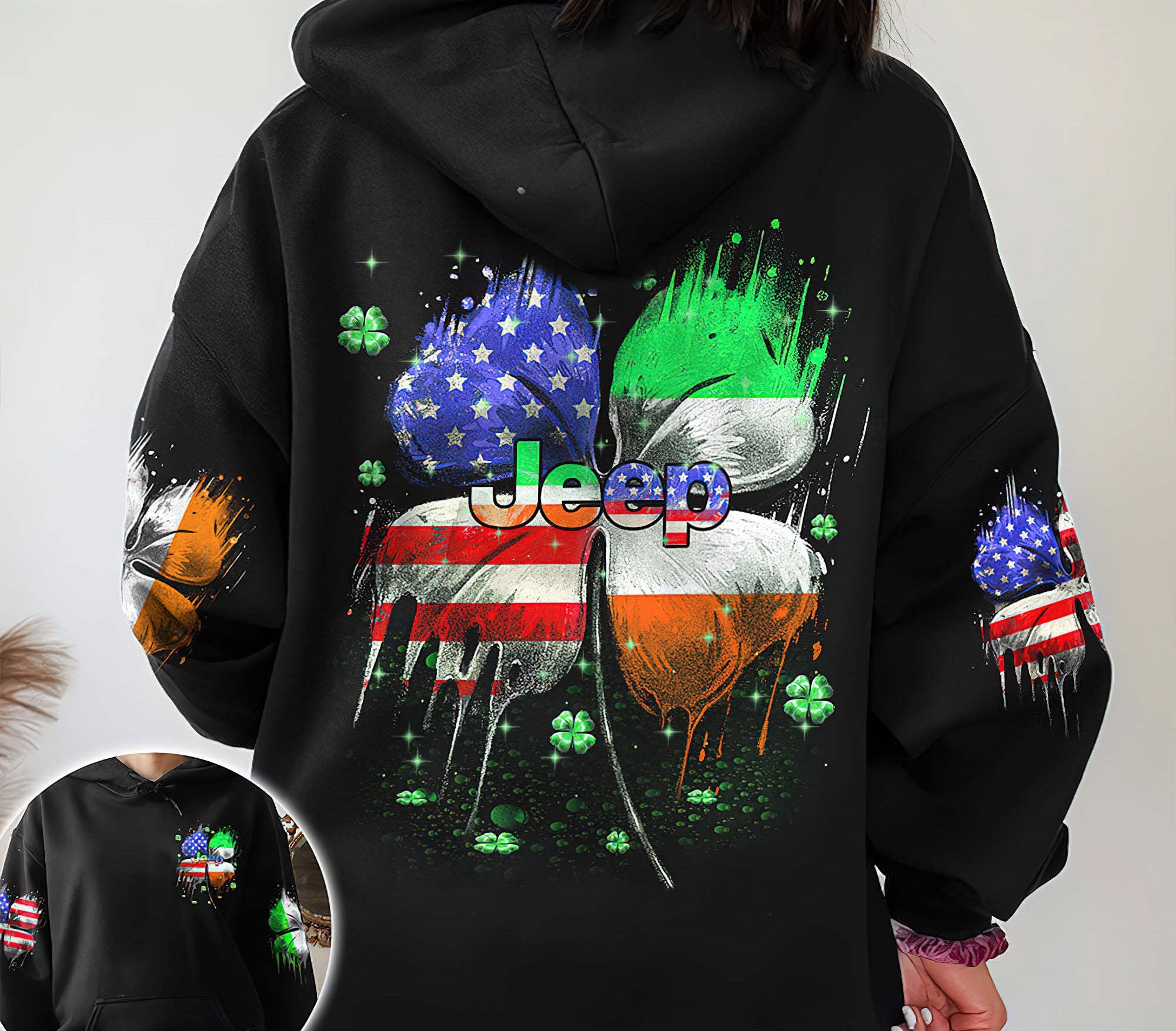 jeep-american-irish-clover-hoodie