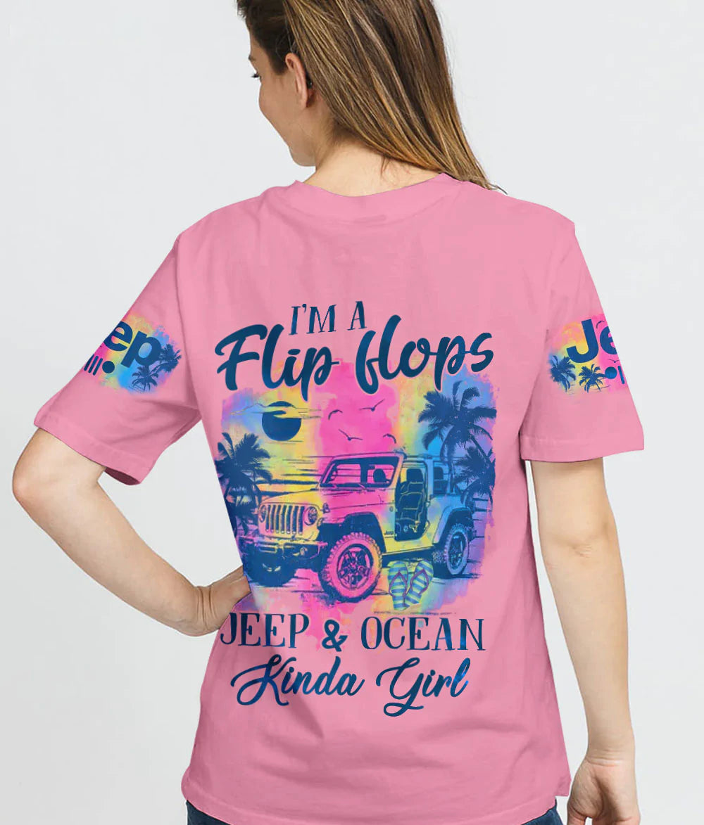 flip-flops-jeep-ocean-kinda-girl-pink-pastel-t-shirt