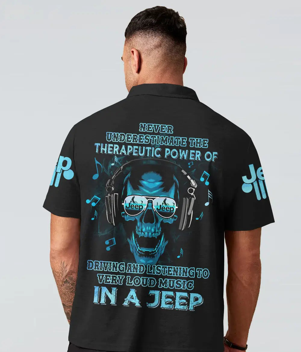 daily-deal-loud-music-in-a-jeep-skull-polo-shirt