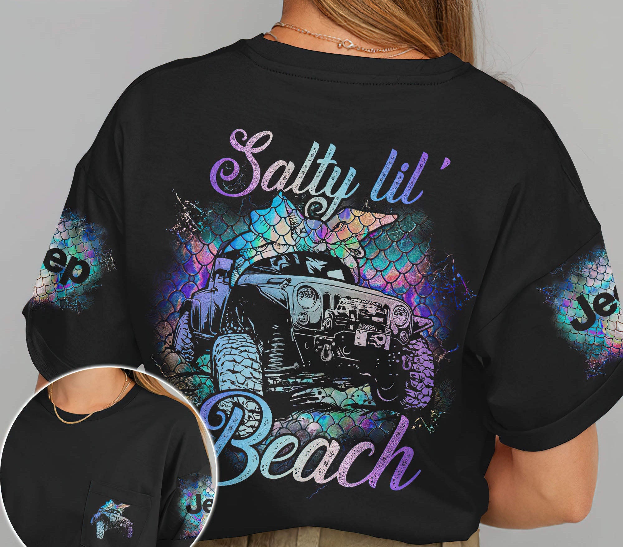 salty-lil-beach-jeep-mermaid-t-shirt