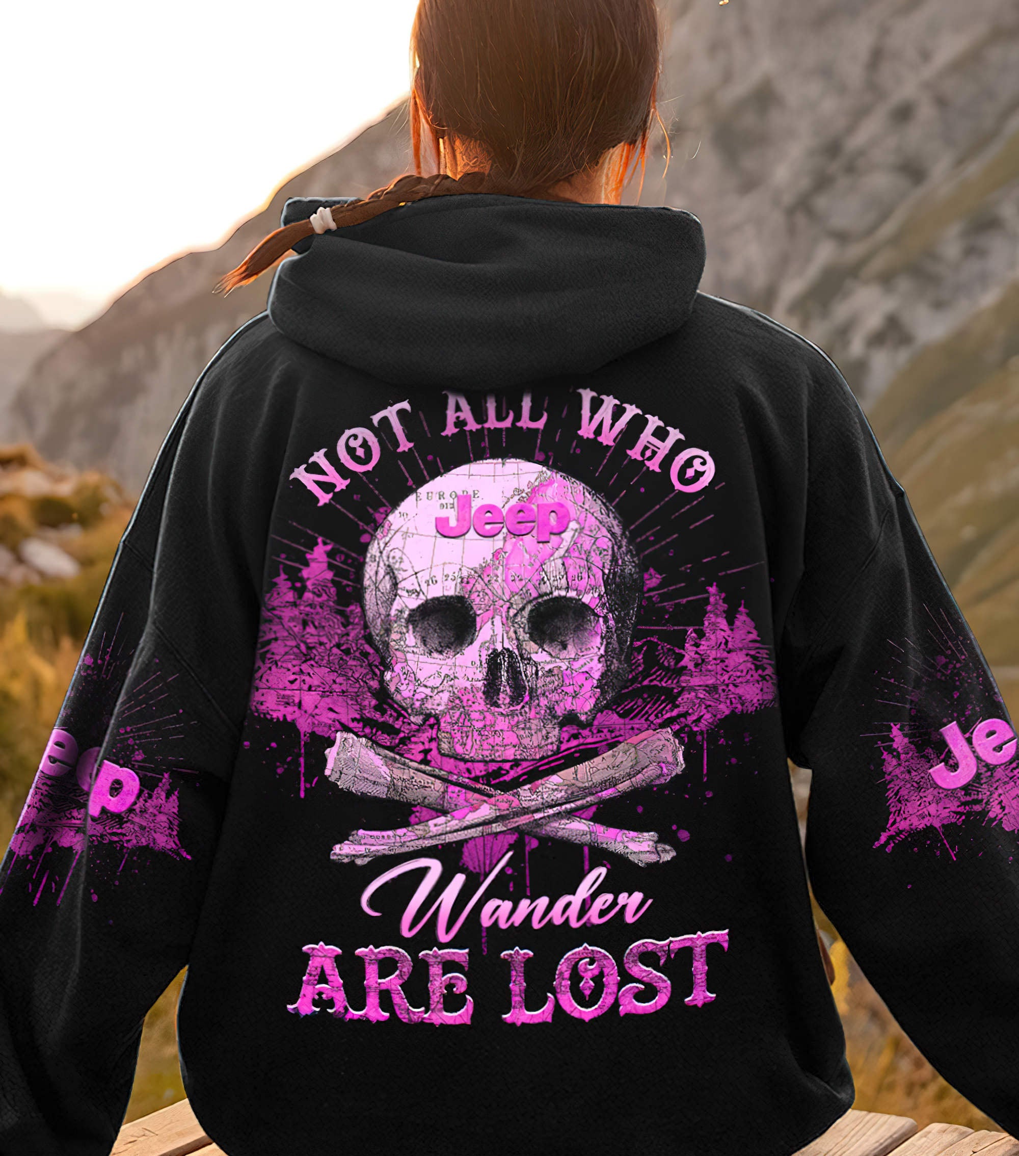 not-all-who-wander-are-lost-skull-jeep-hoodie